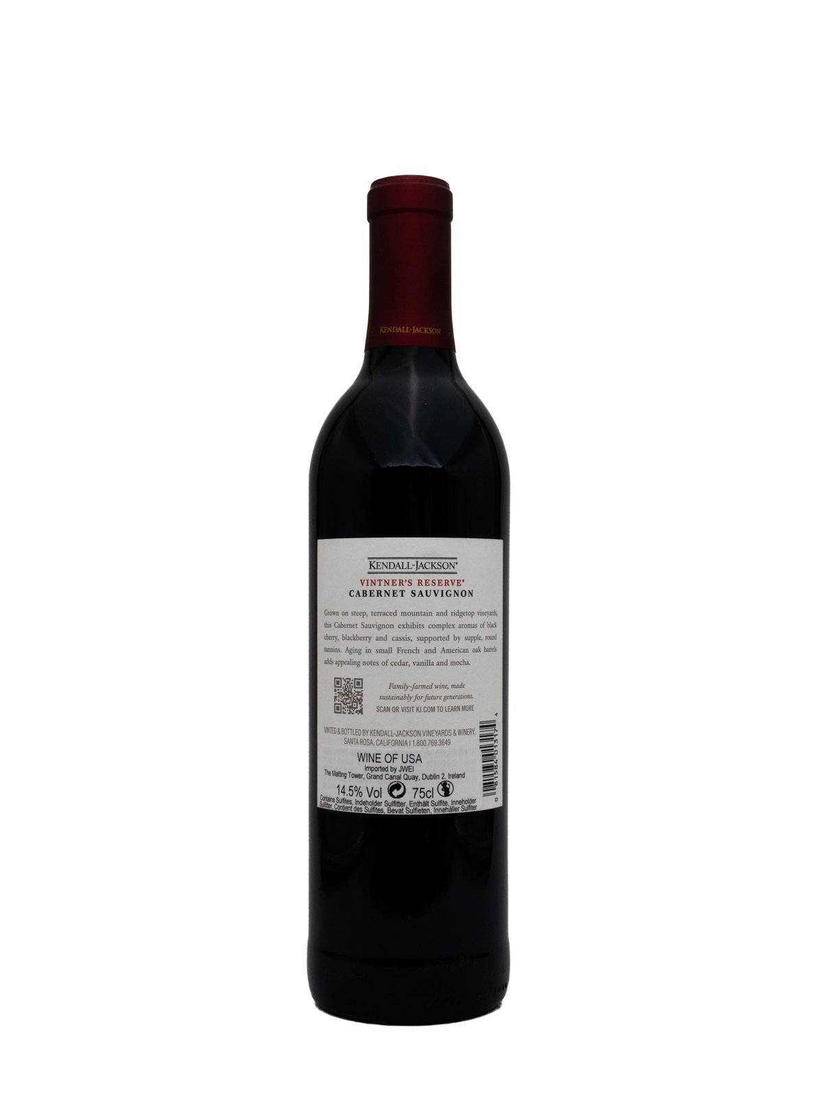 KENDALL JACKSON VINTNER'S RESERVE CABERNET SAUVIGNON