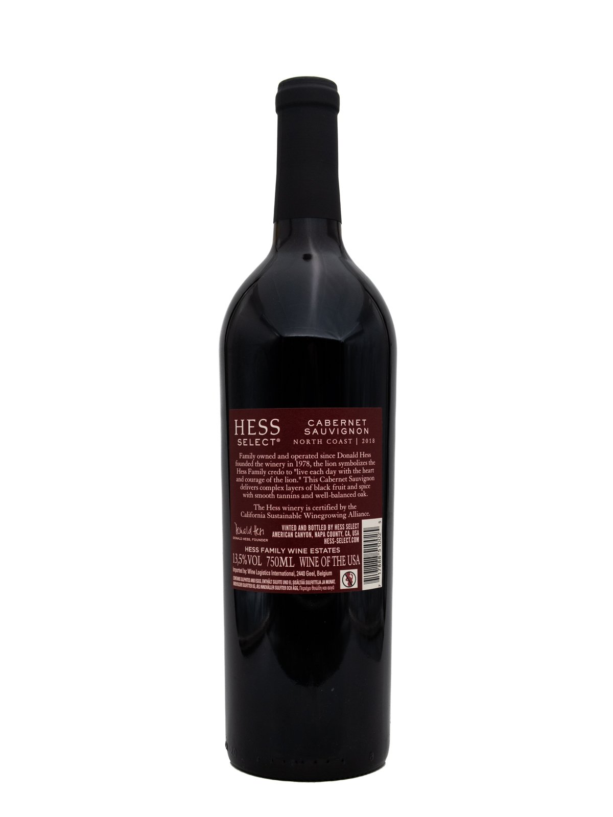 HESS SELECT CABERNET SAUVIGNON