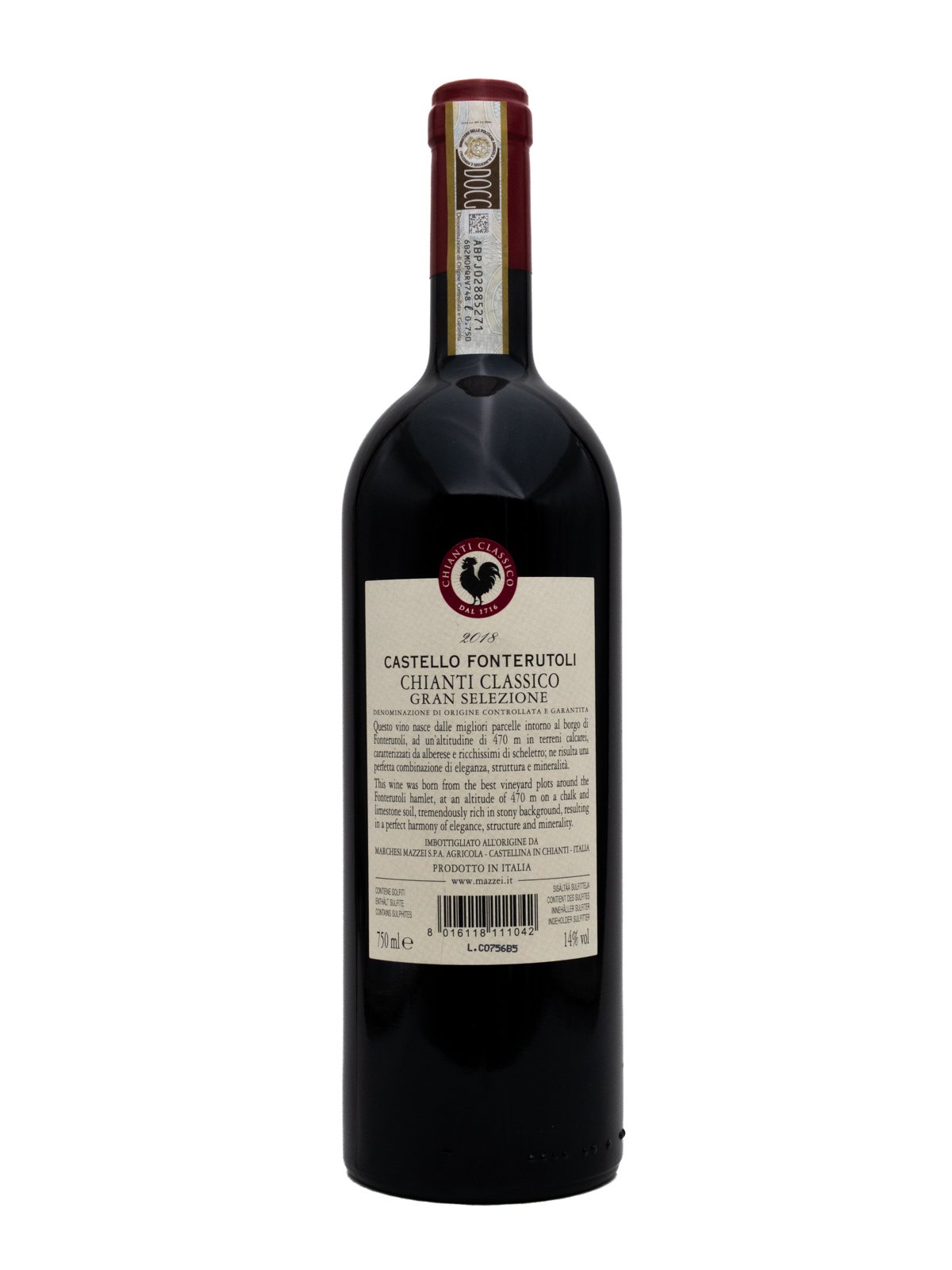 CASTELLO DI FONTERUTOLI GRAN SELEZIONE CHIANTI CLASSICO