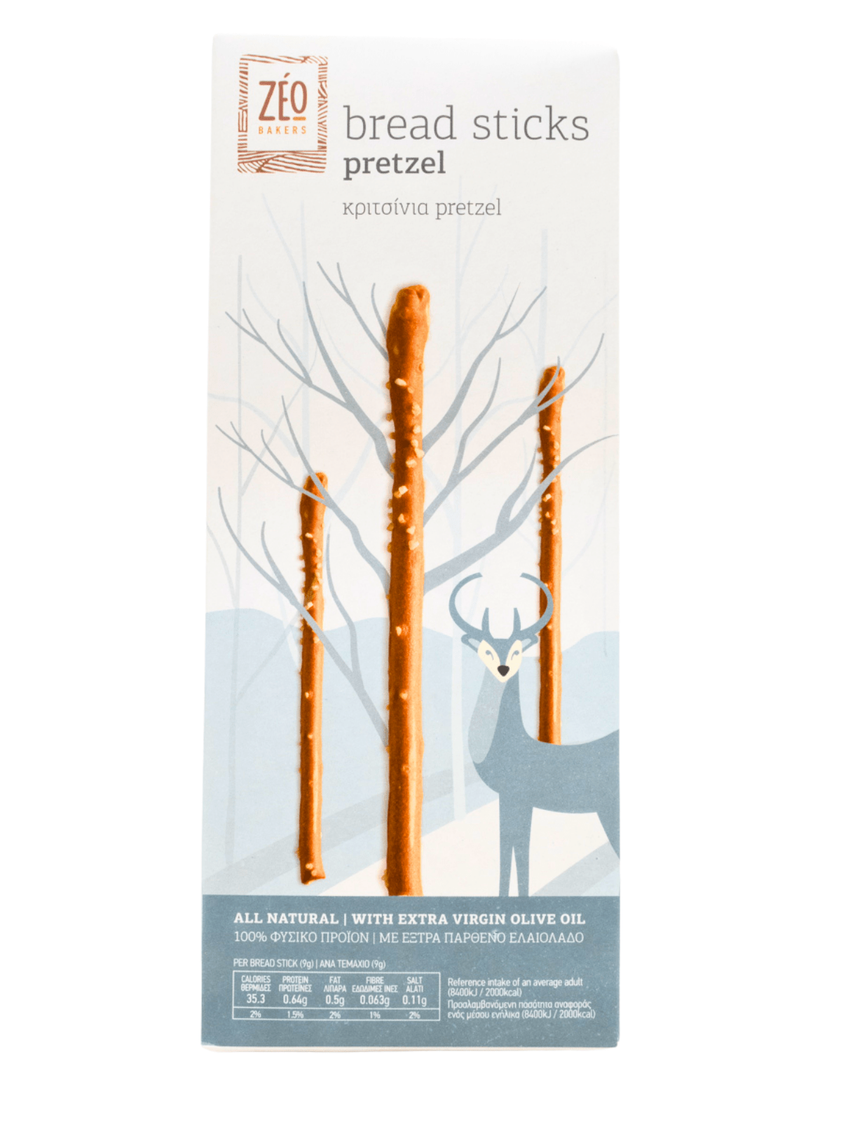 PRETZEL BREADSTICS 160gr