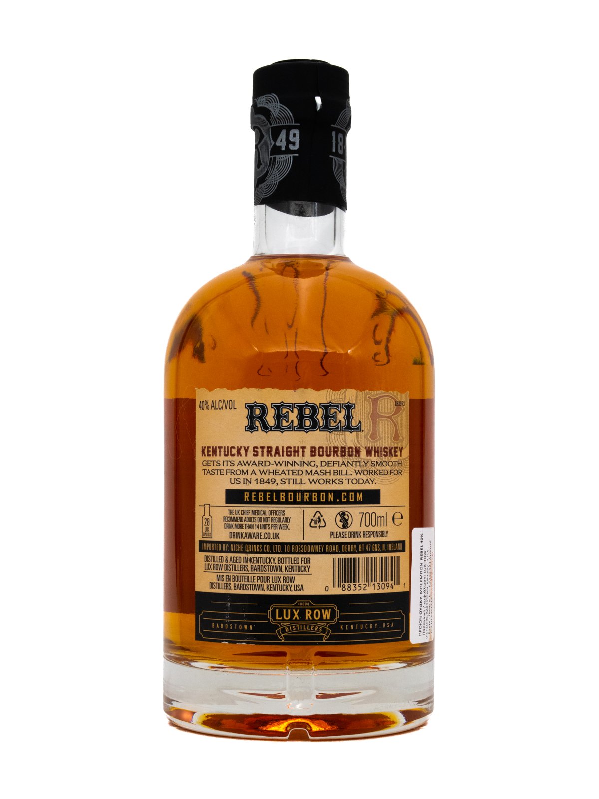 REBEL KENTUCKY STRAIGHT BOURBON