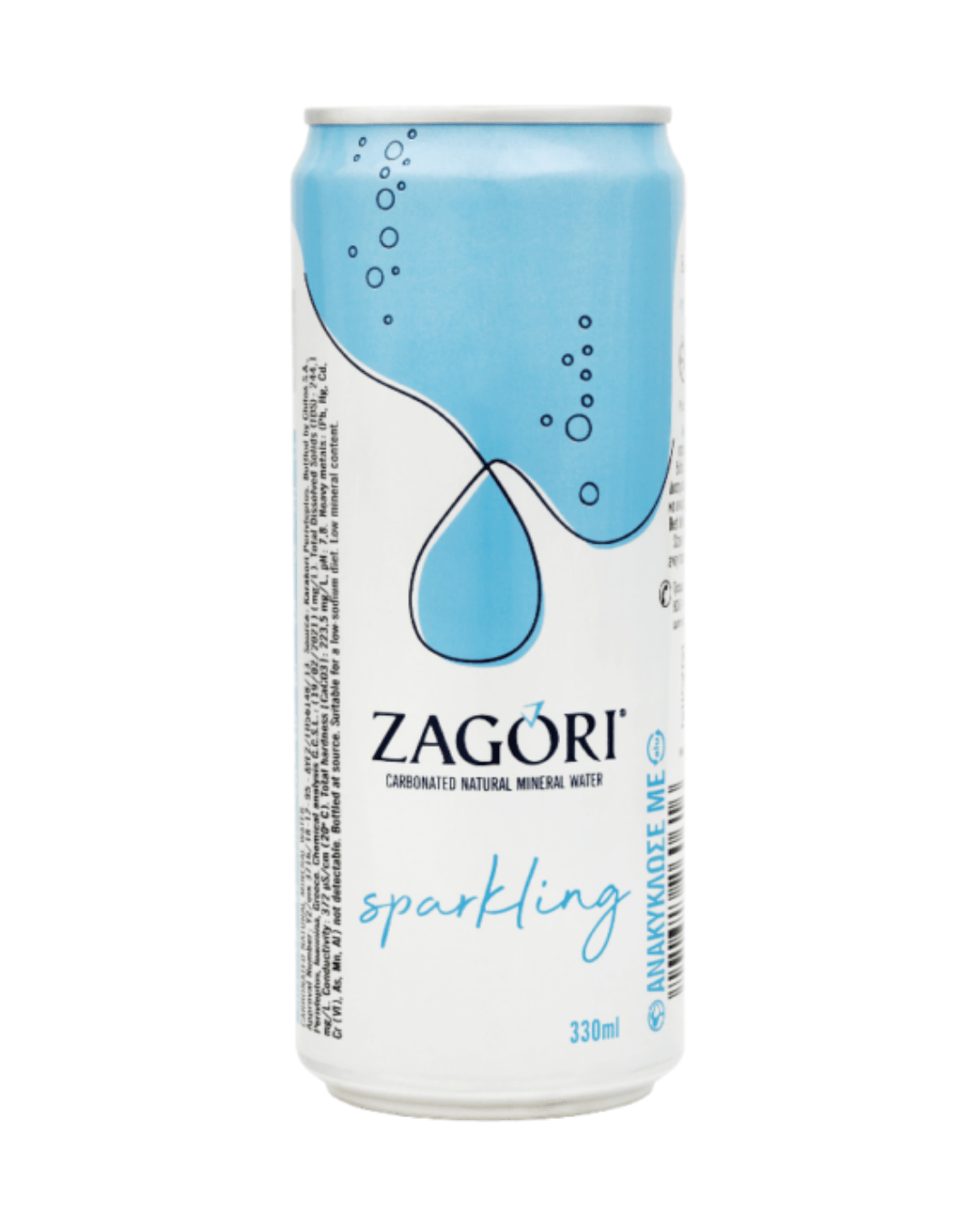 ΖΑΓΟΡΙ SPARKLING REGULAR CAN