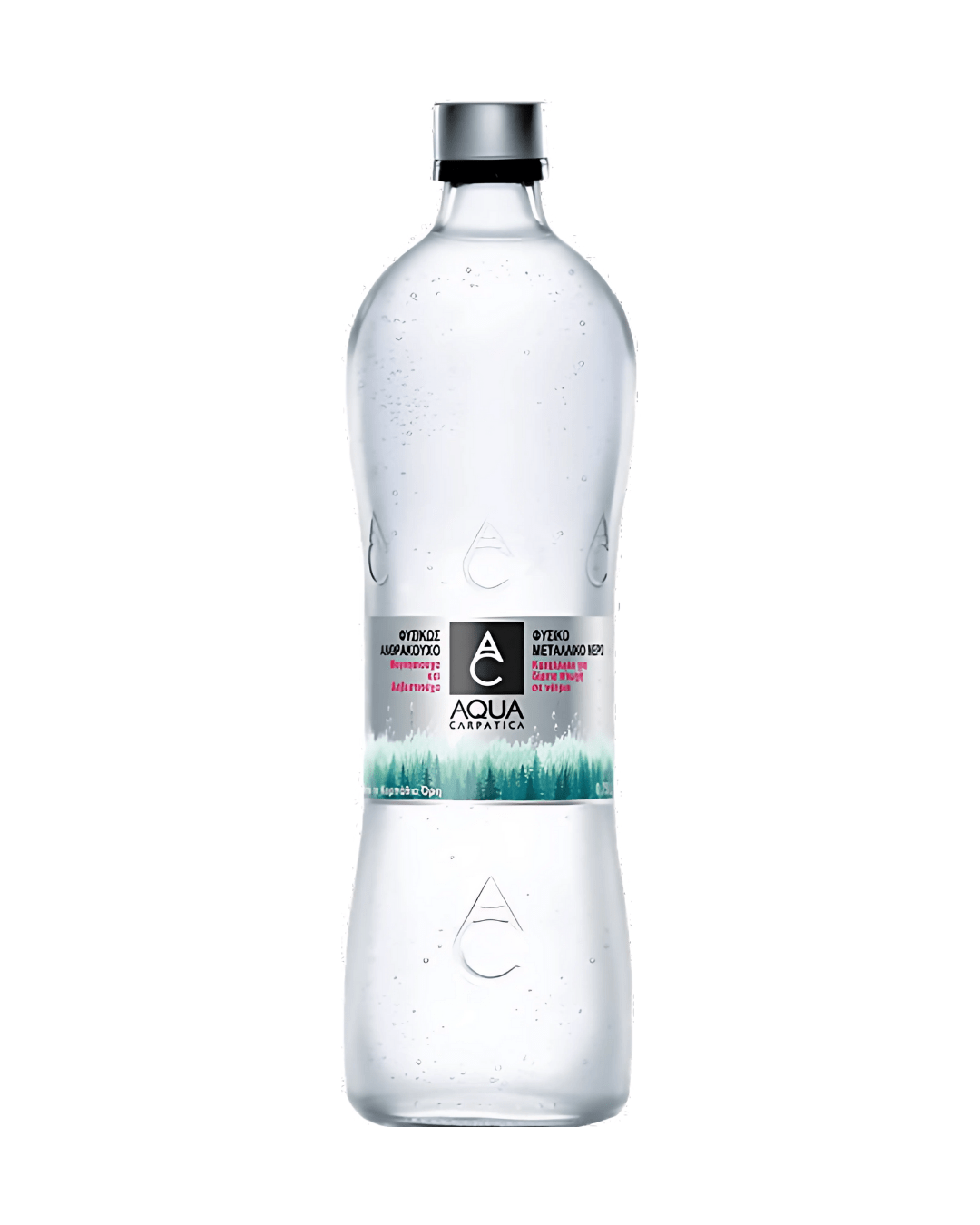 AQUA CARPATICA NATURAL SPARKLING MINERAL WATER GLASS