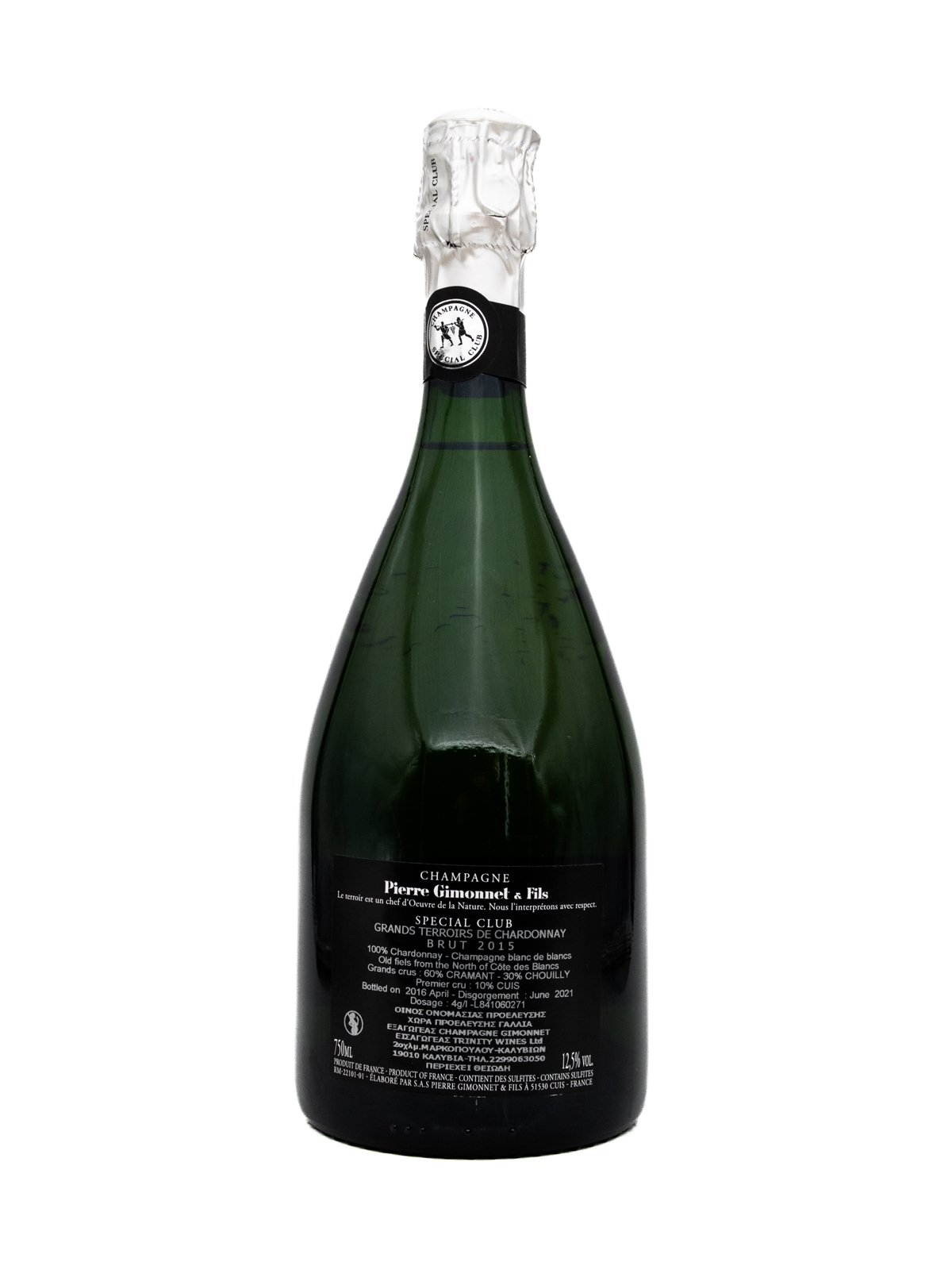 GIMONNET BRUT SPECIAL CLUB GRANDS TERROIRS DE CHARDONNAY