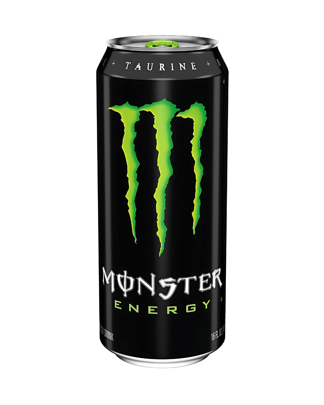 MONSTER ENERGY BLACK -GREEN CAN