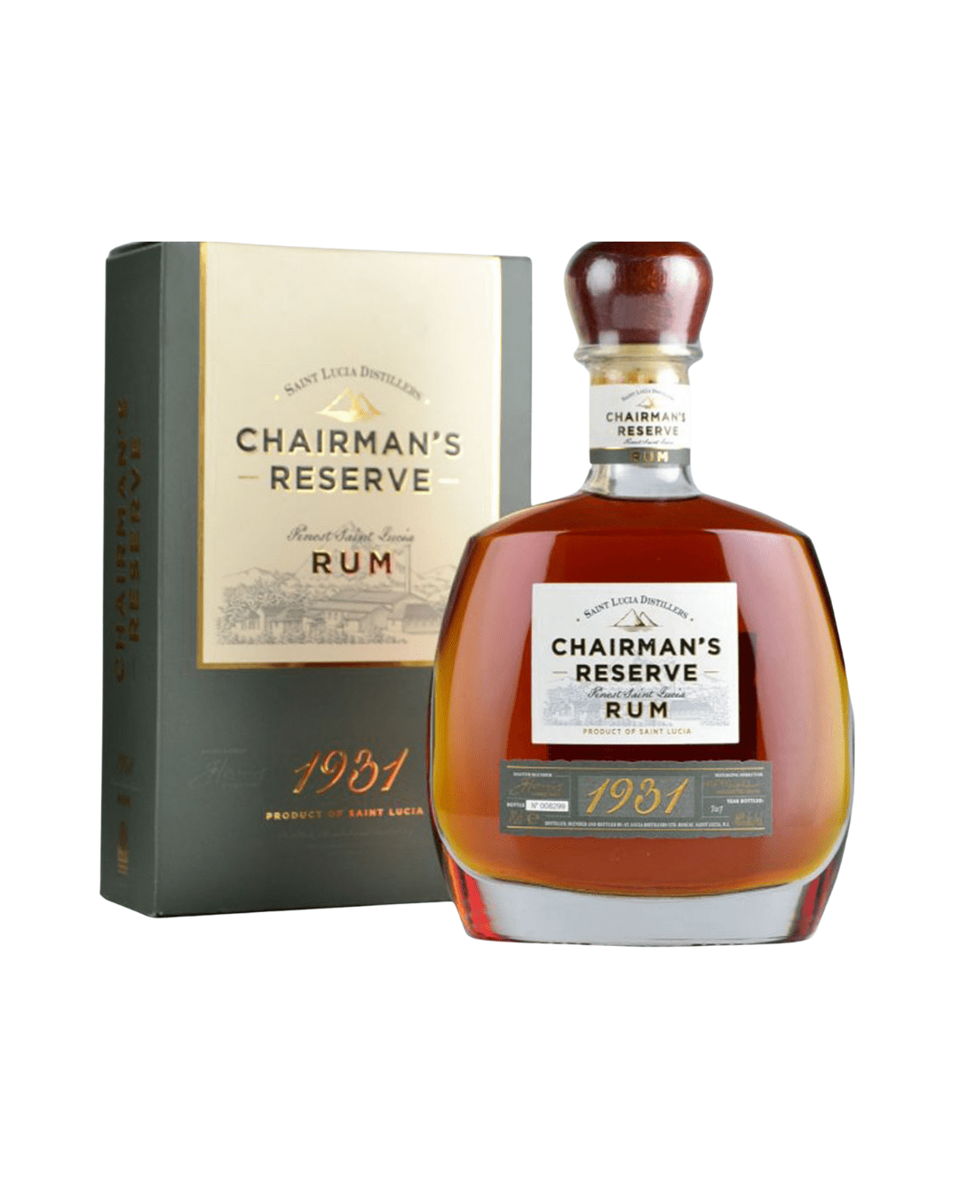 CHAIRMAN'S RESERVE RHUM 1931