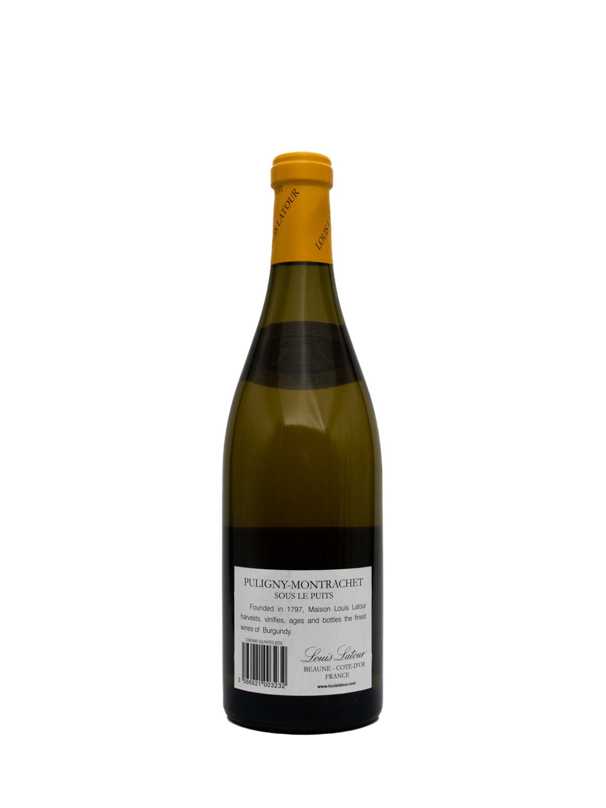LOUIS LATOUR PULIGNY-MONTRACHET 1ER CRU SOUS LE PUITS