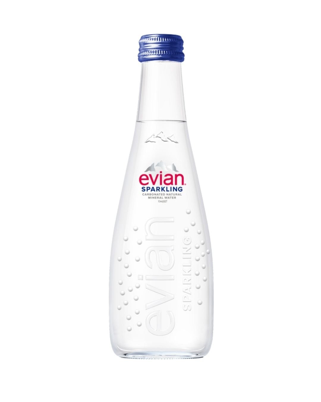 EVIAN SPARKLING GLASS