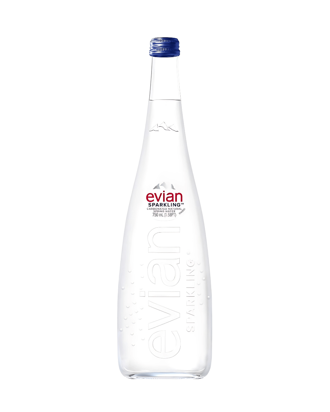 EVIAN SPARKLING GLASS