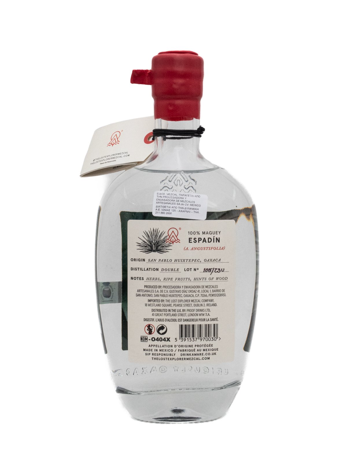 THE LOST EXPLORER 8YO MEZCAL ESPADIN (JOVEN)