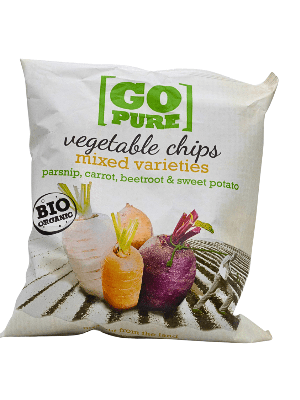 PURE VEGETABLE CHIPS BIO 90gr