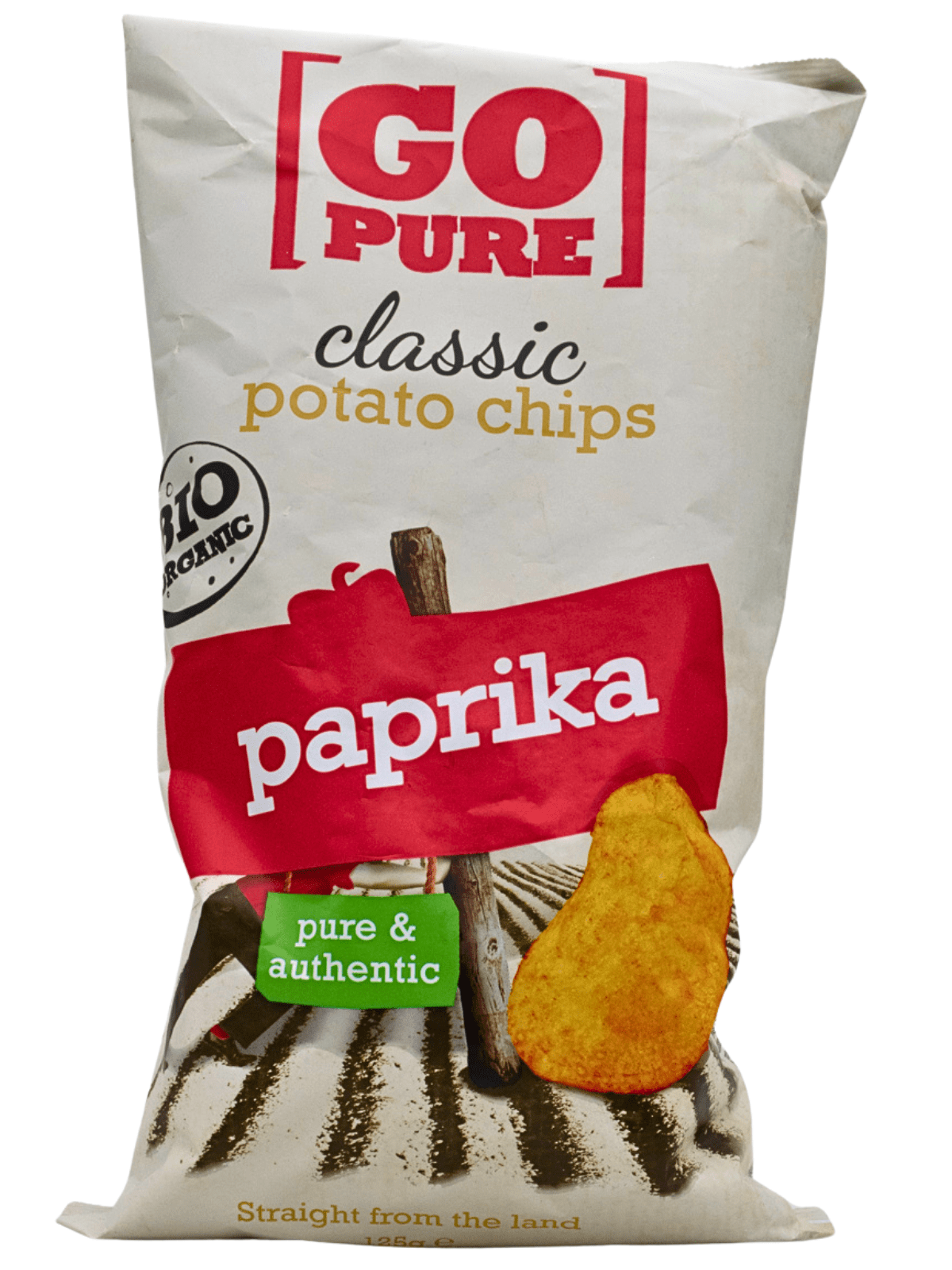 CHIPS PAPRICA BIO 125gr