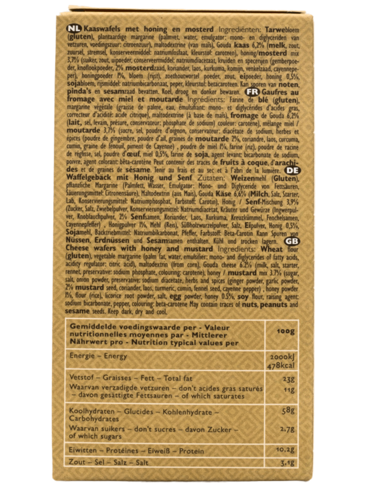 WAFER HONEY MUSTARD 75gr
