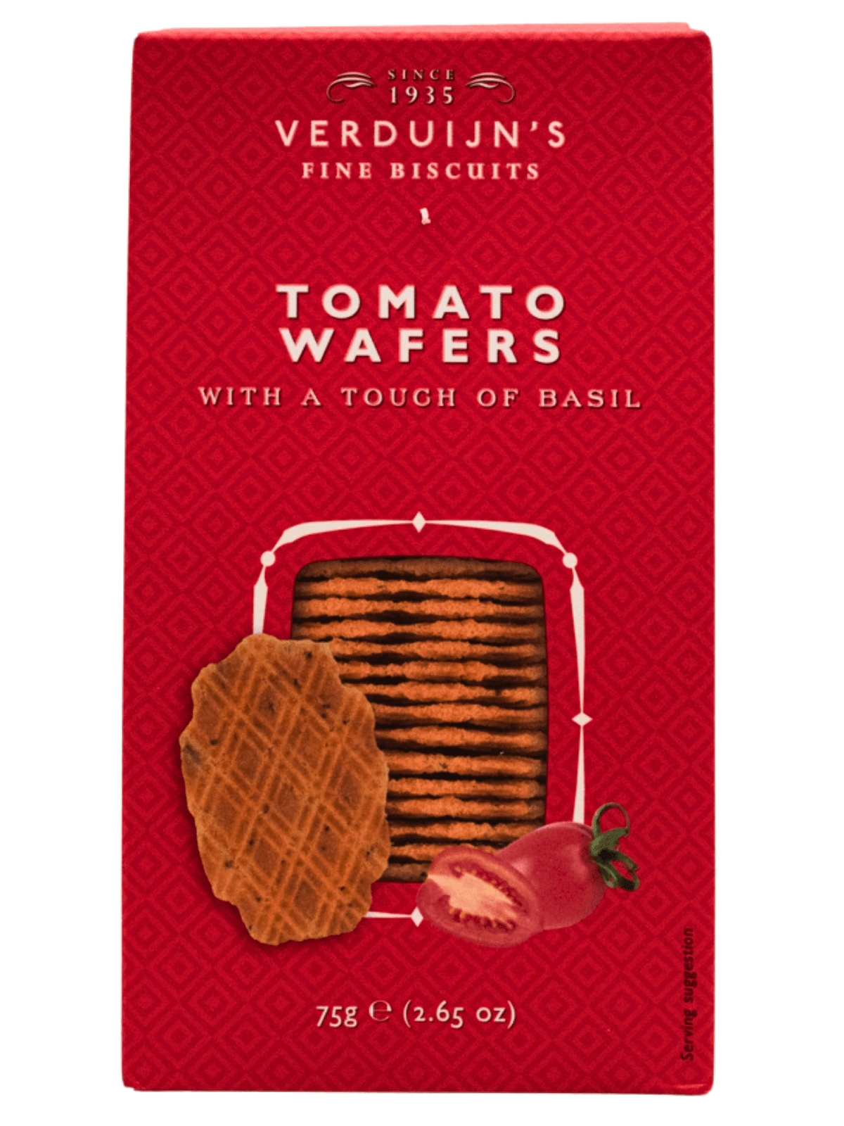 WAFERS TOMATO & BASIL 75gr