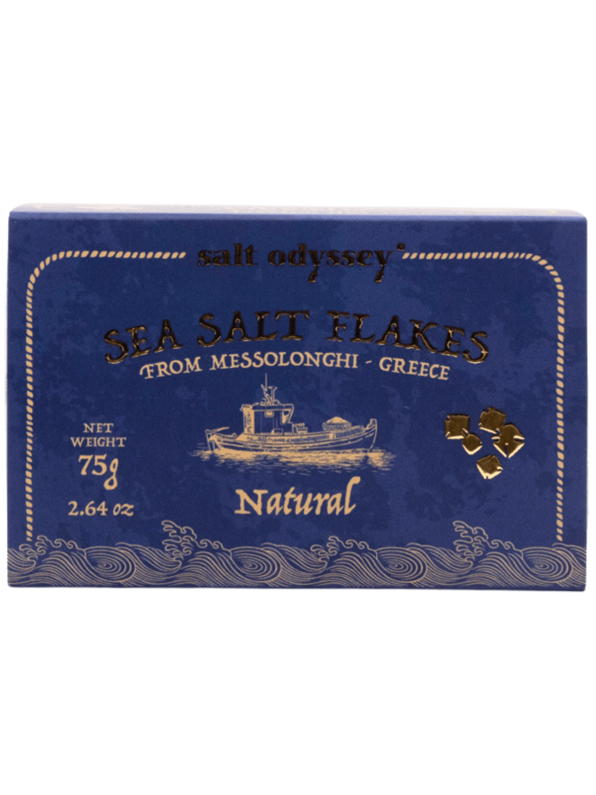 SEA SALT FLAKES NATURAL BOX 75gr