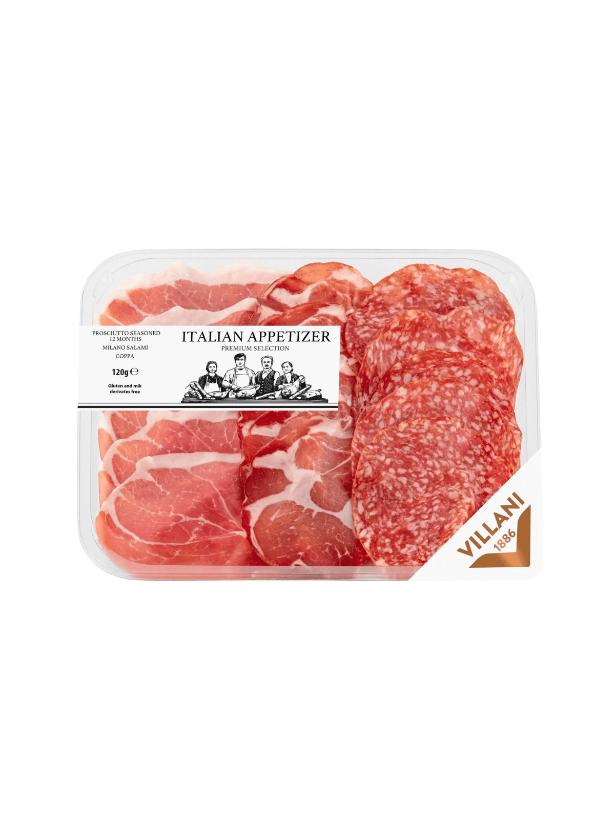 ANTIPASTO MIX SALAME 120gr