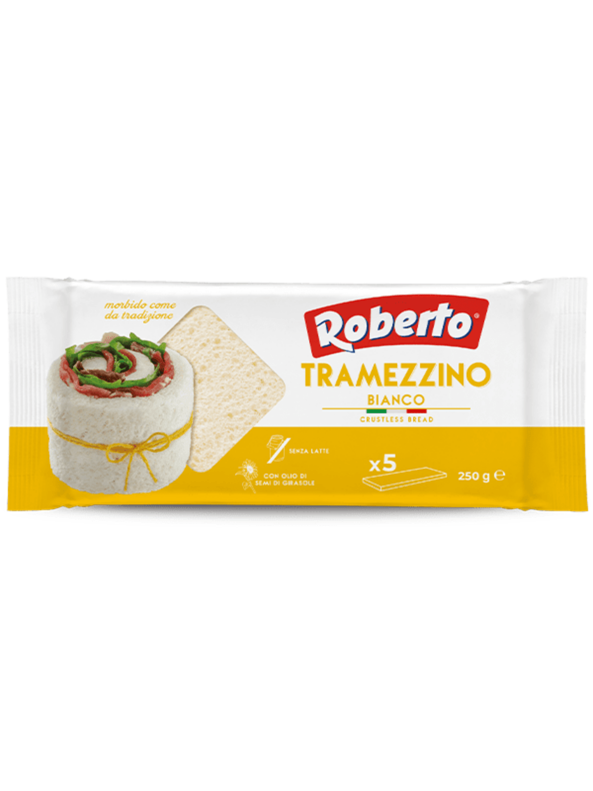 PANE PER TRAMEZZINO 250gr