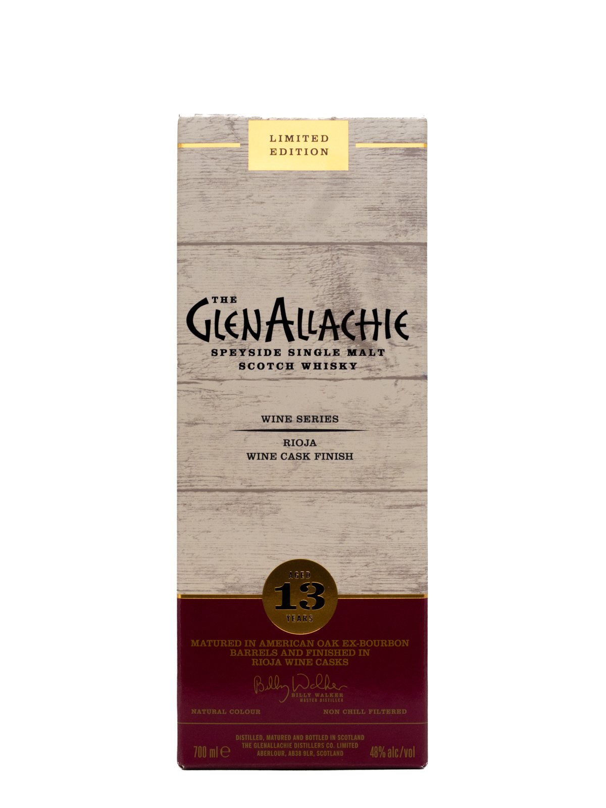 GLENALLACHIE 13YO RIOJA FINISH
