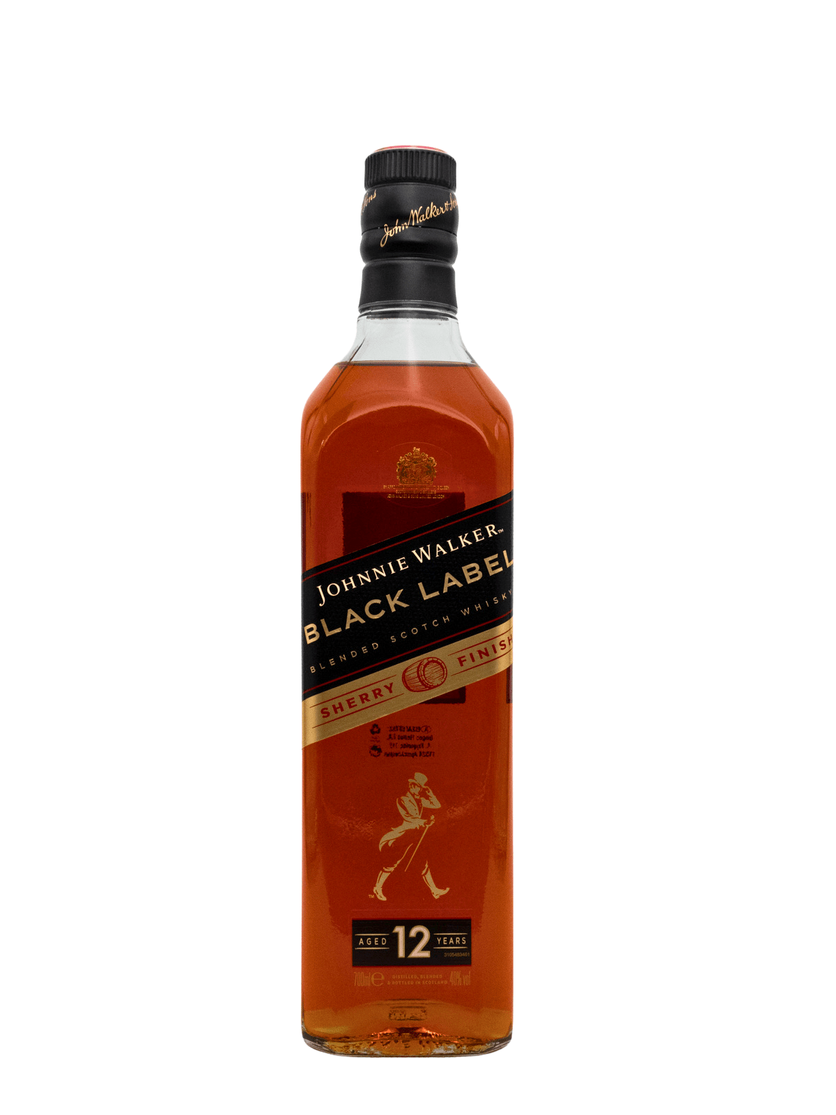 JOHNNIE WALKER BLACK LABEL SHERRY FINISH