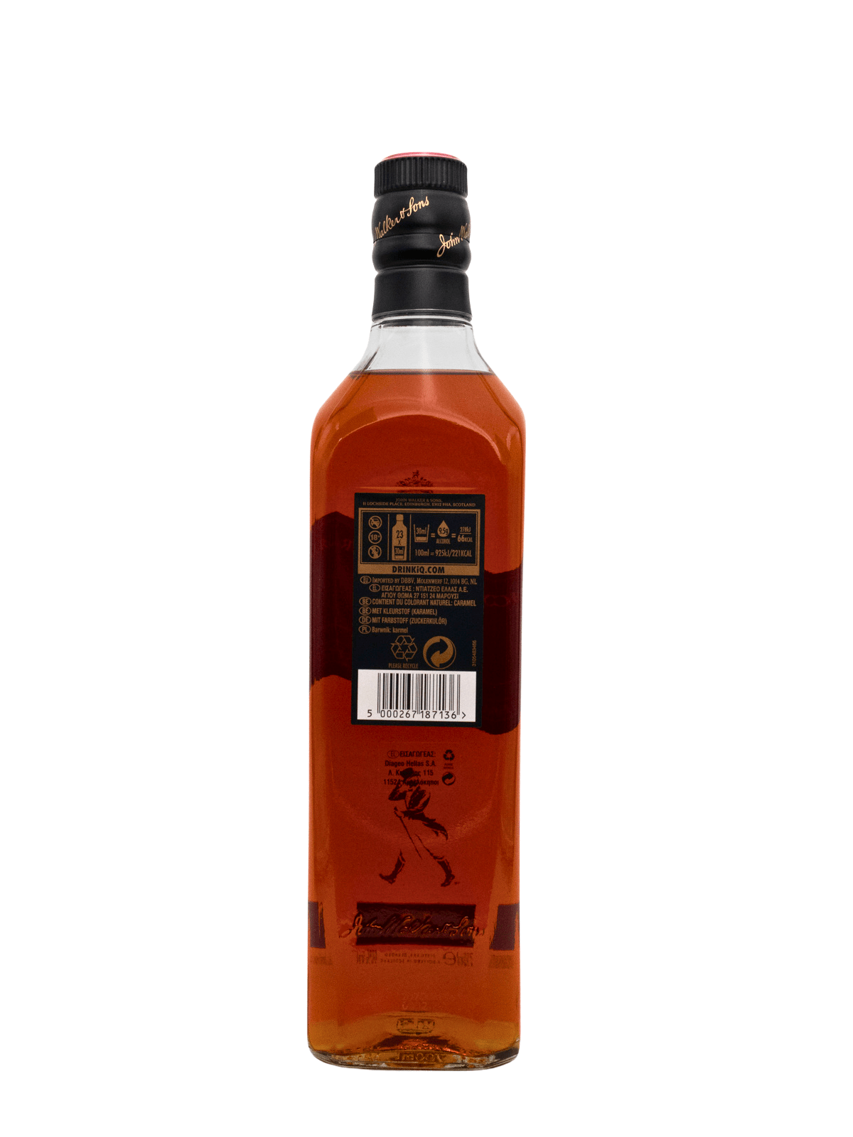 JOHNNIE WALKER BLACK LABEL SHERRY FINISH
