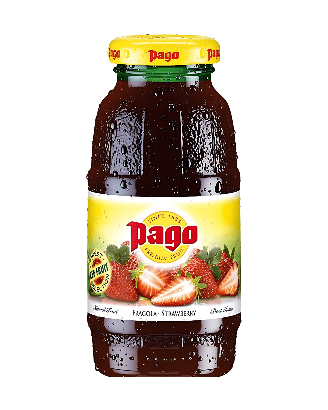 PAGO STRAWBERRY JUICE GLASS