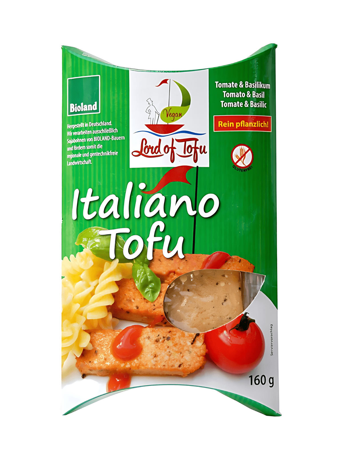 ΤΟΦΟΥ VEGAN BIO ΒΑΣΙΛΙΚΟ - ΝΤΟΜΑΤΑ 160gr