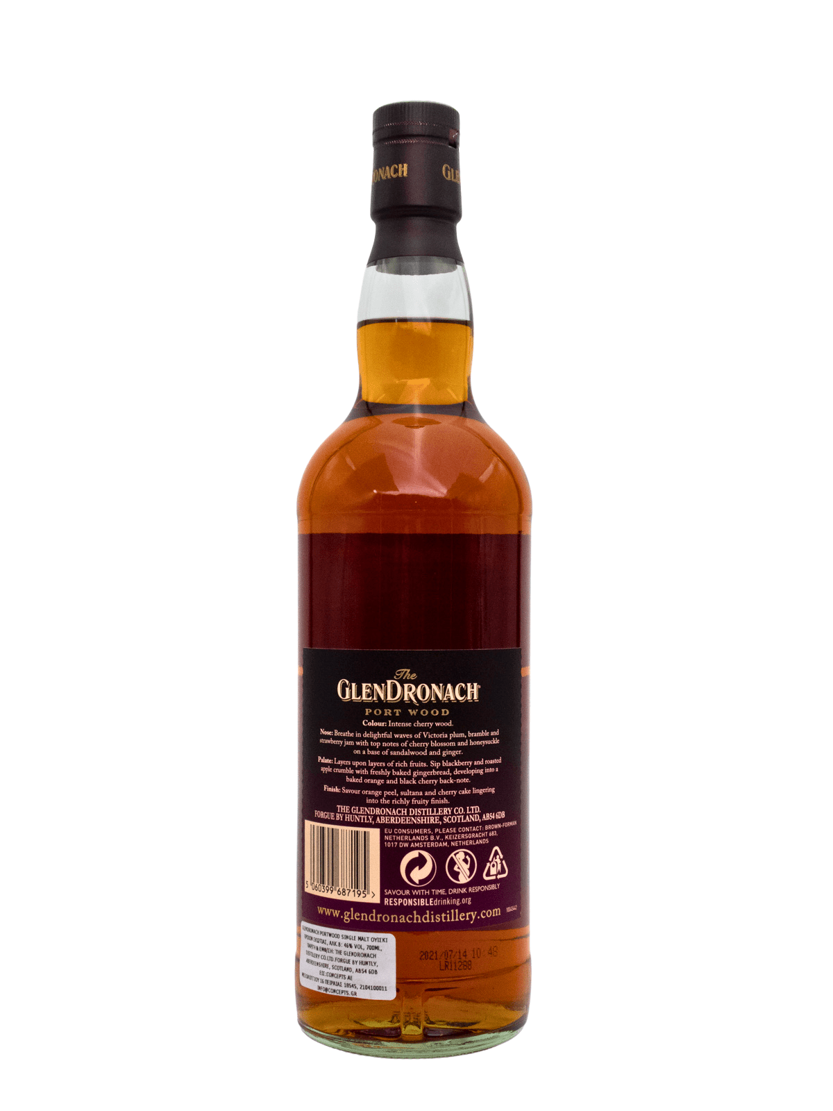 GLENDRONACH PORTWOOD NAS MALT