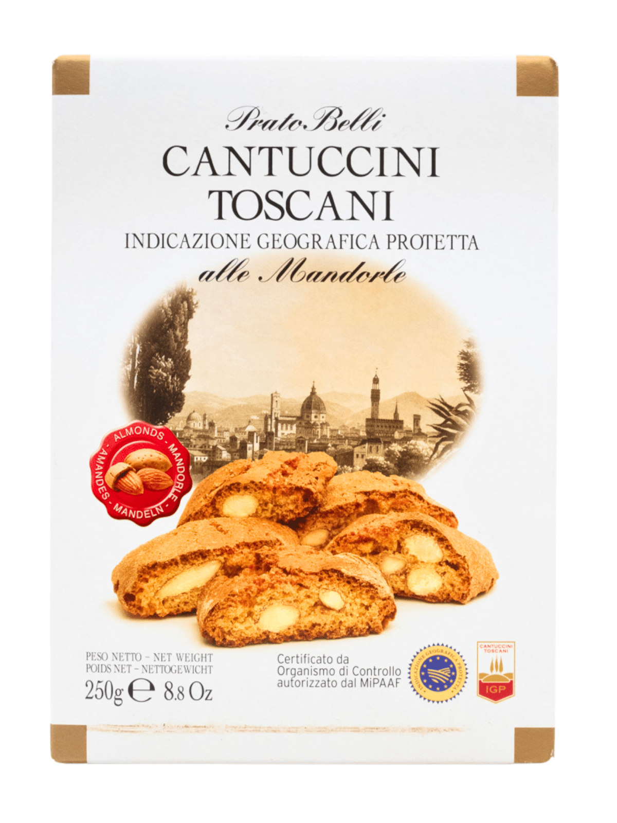 CANTUCCINI ALMONDS 250gr