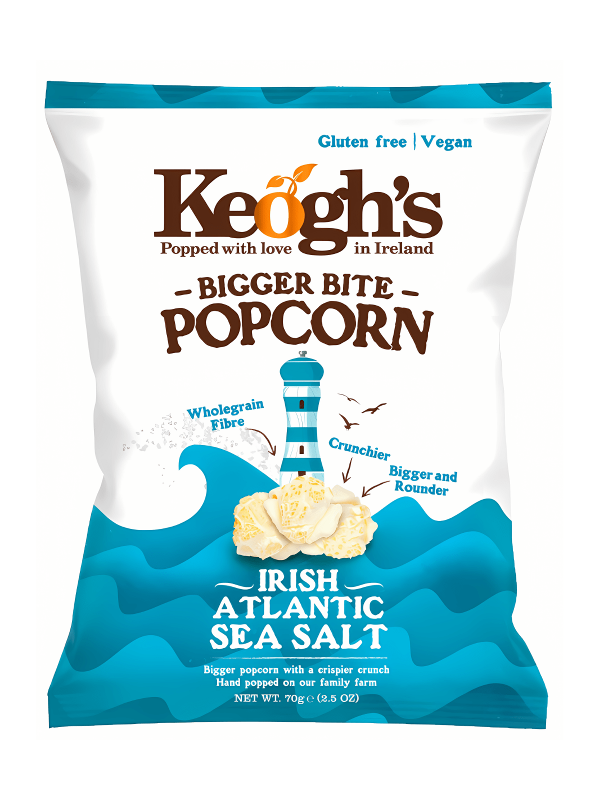 PROPER LIGHTLY SEA SALTED POPCORN 70gr