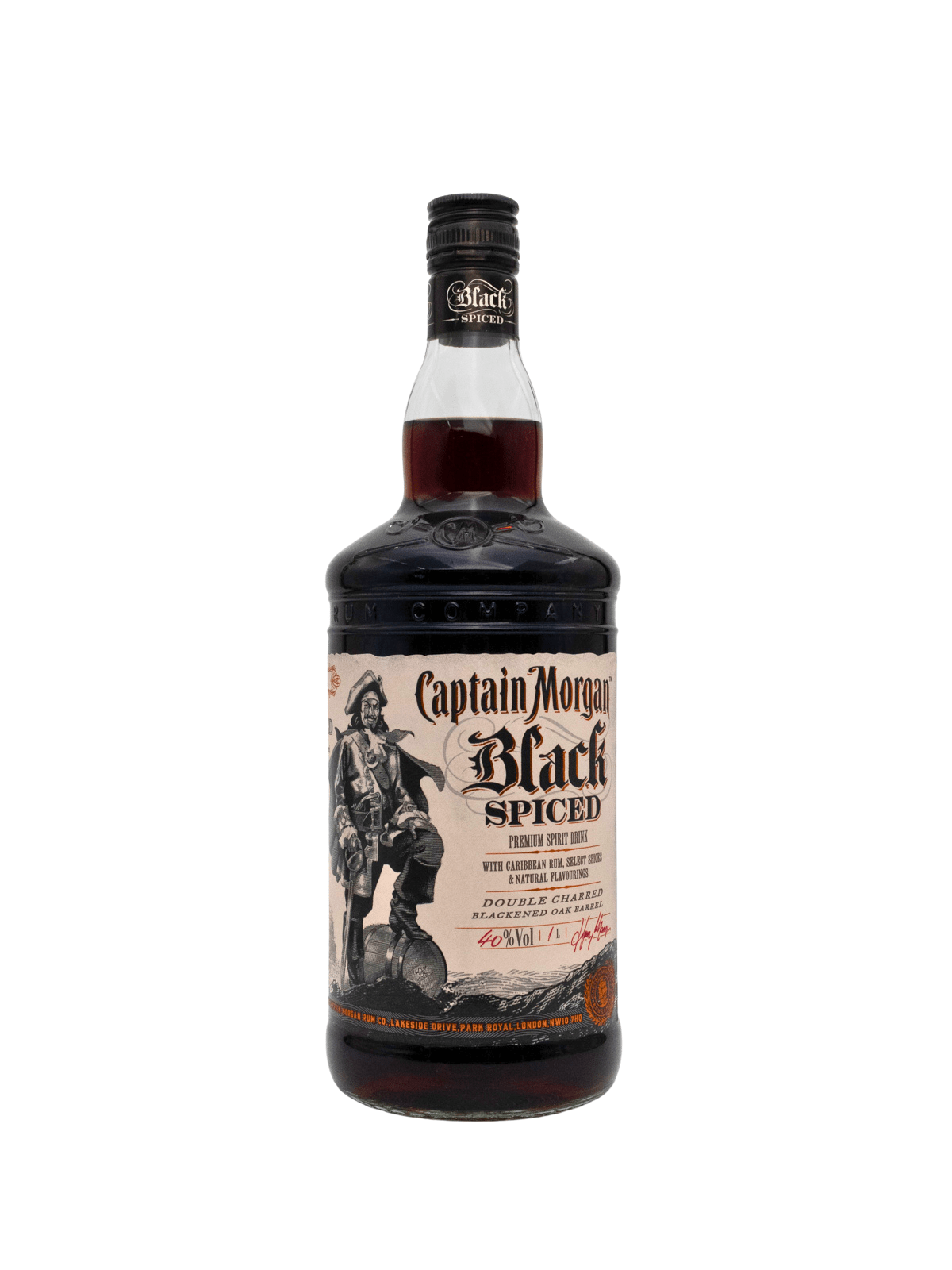 CAPTAIN MORGAN BLACK SPICED
