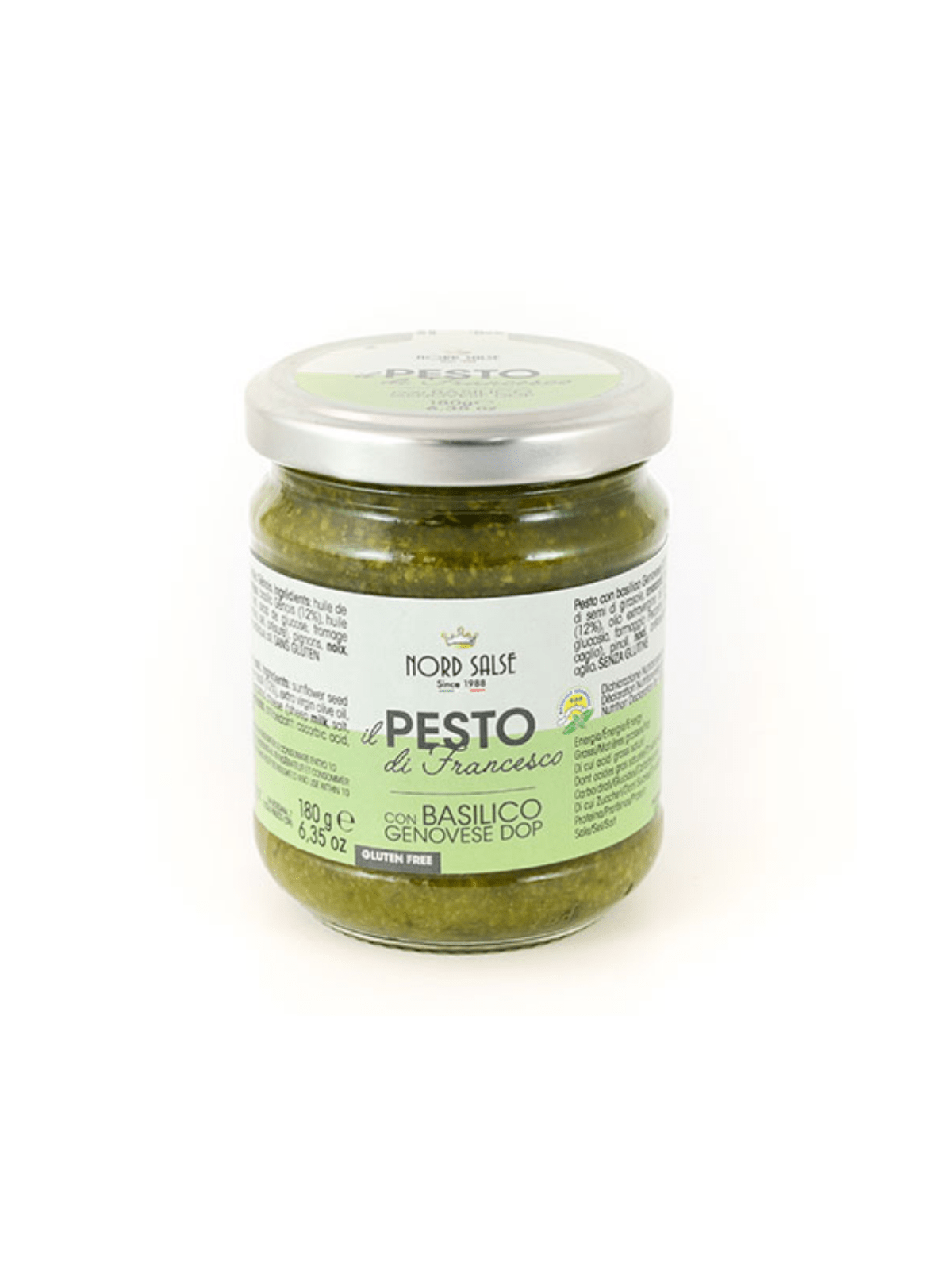 NORD SALSE GENOVESE PESTO BASILICO 180gr