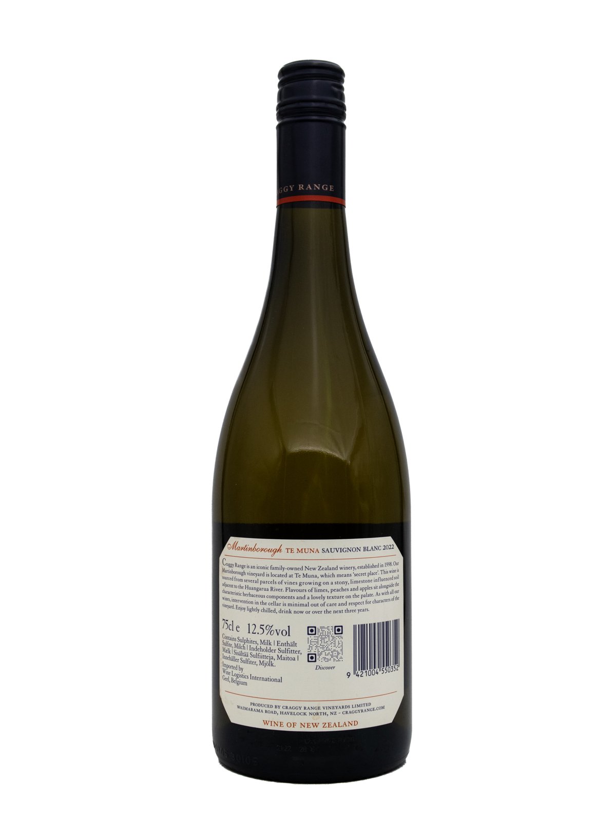 CRAGGY RANGE SAUVIGNON BLANC TE MUNA