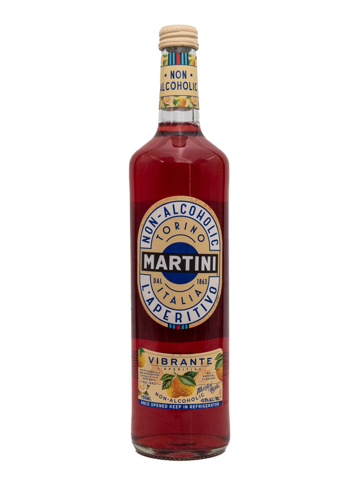 MARTINI VIBRANTE NON ALCOHOLIC APERITIVO