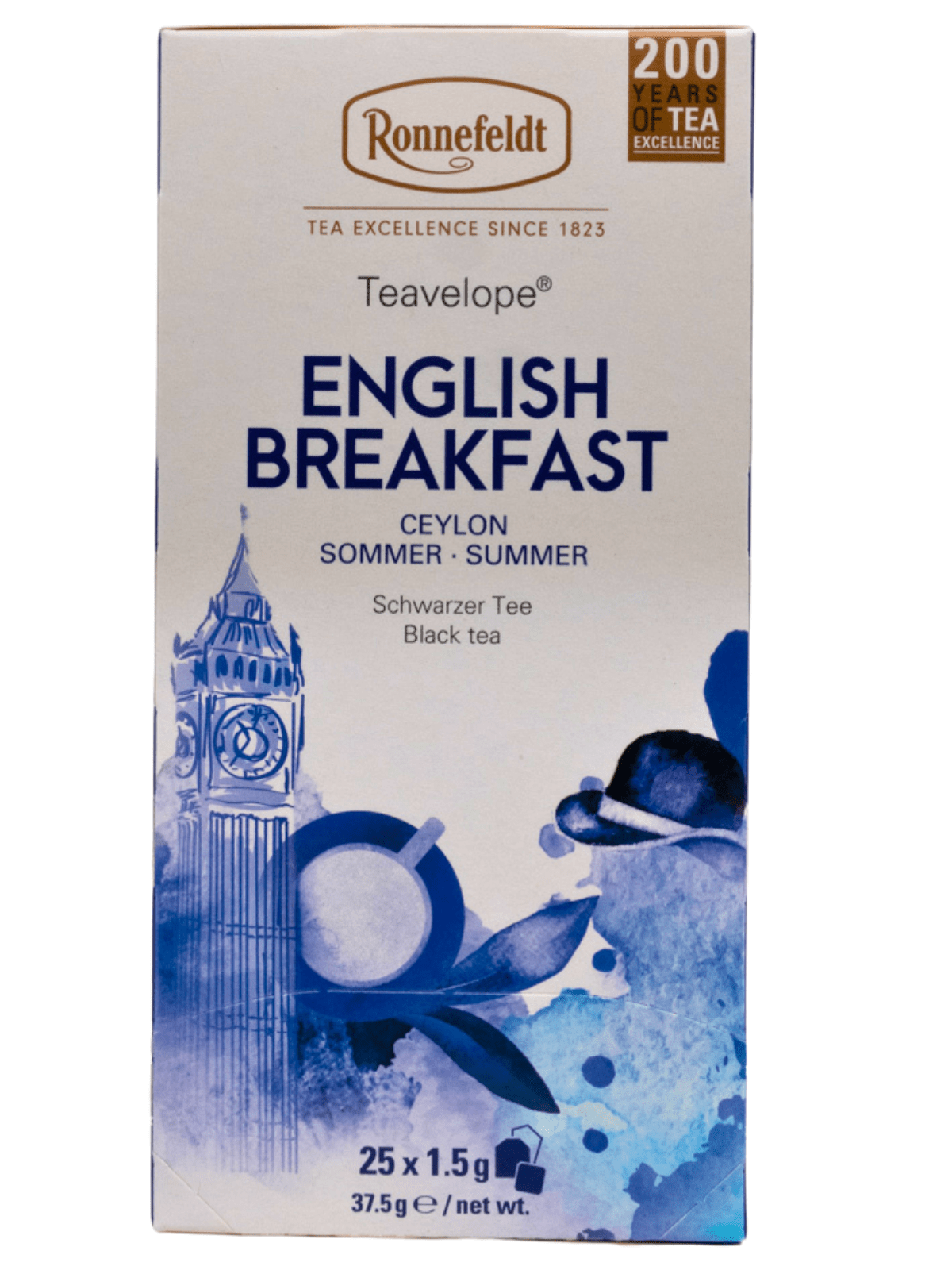 TEAVELOPE ENGLISH BREAKFAST 25TMX