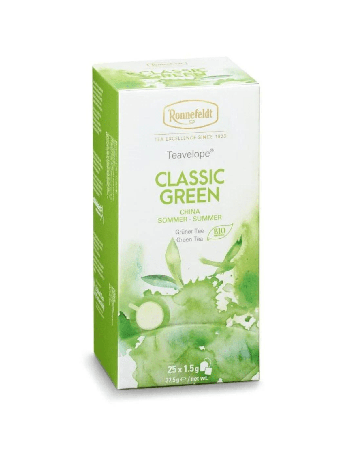 TEAVELOPE CLASSIC GREEN BIO 25TMX