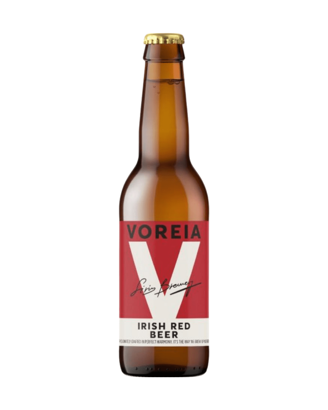 VOREIA IRISH RED ALE GLASS OW