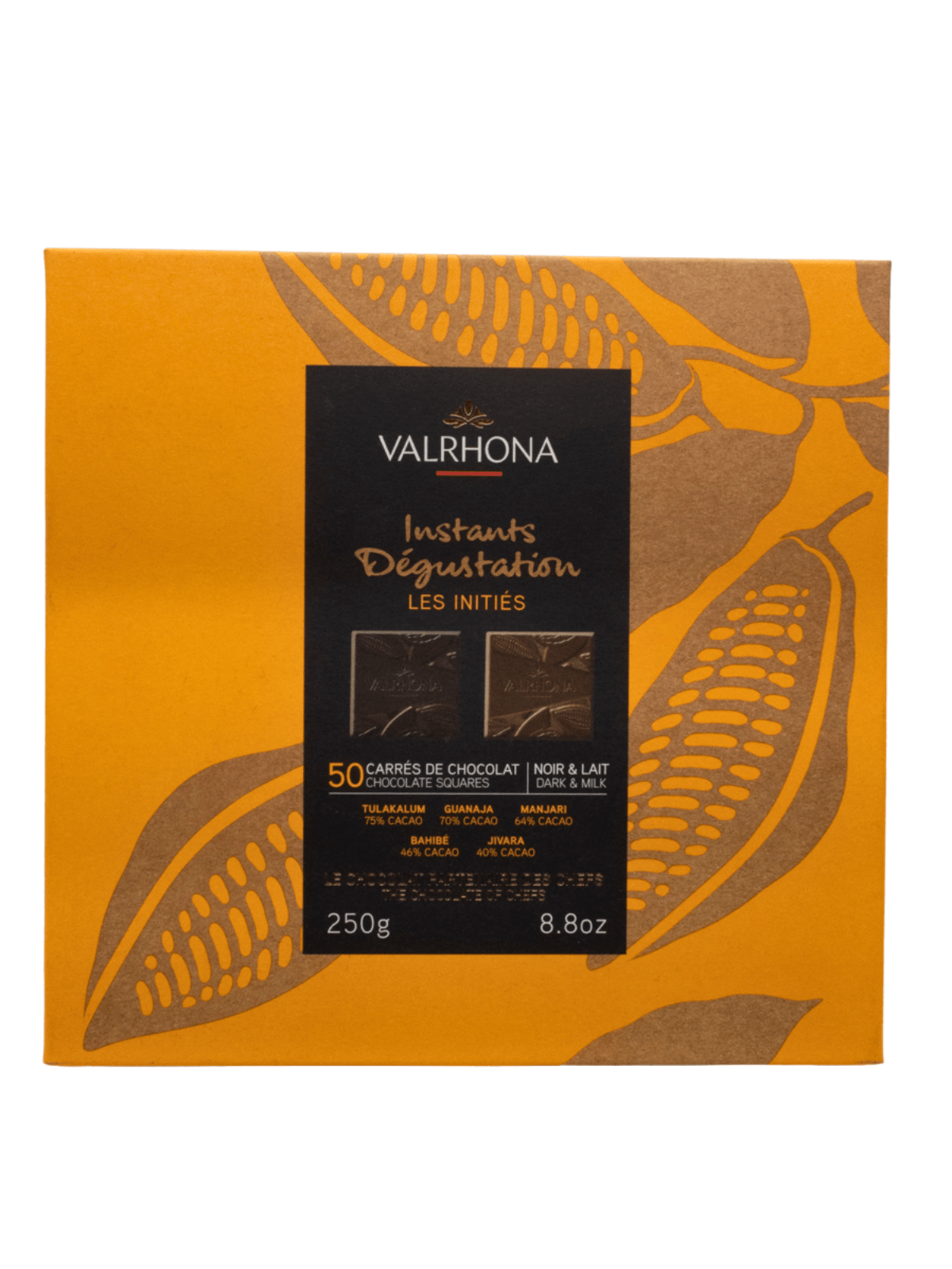 50 CARRES NOIR/LAIT 250gr