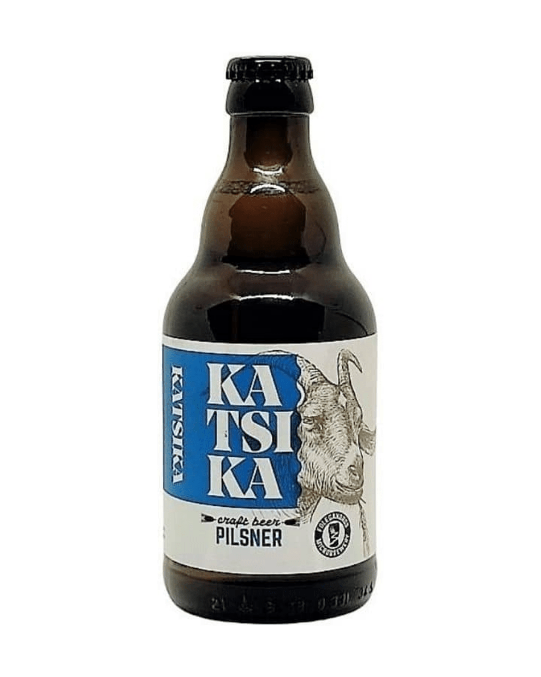 KATSIKA PILSNER BEER GLASS OW