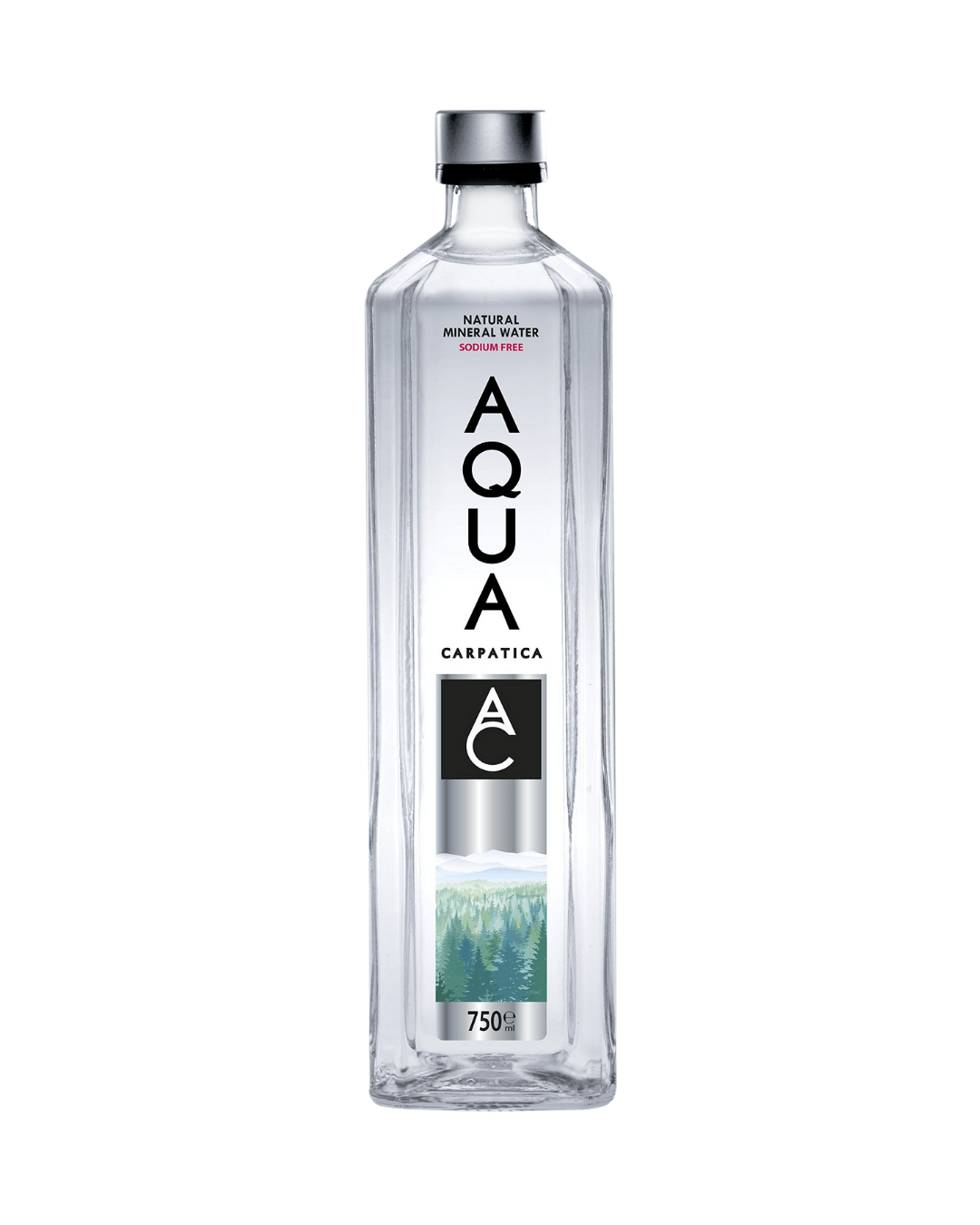 AQUA CARPATICA NATURAL MINERAL WATER GLASS