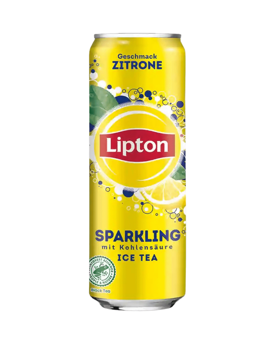 LIPTON ICE TEA LEMON SPARKLING CAN