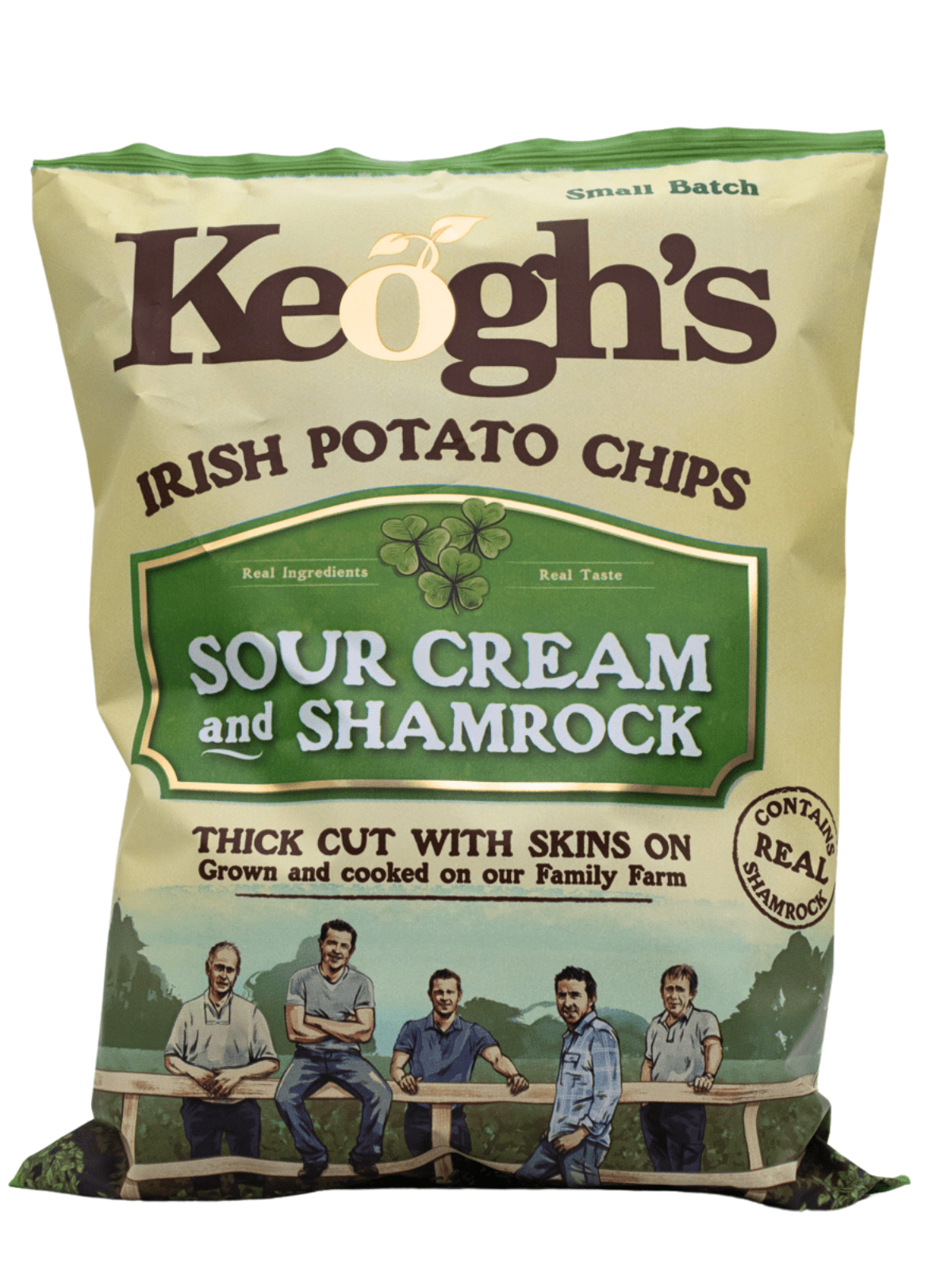 SHAMROCK&SOUR CREAM CHIPS 125gr
