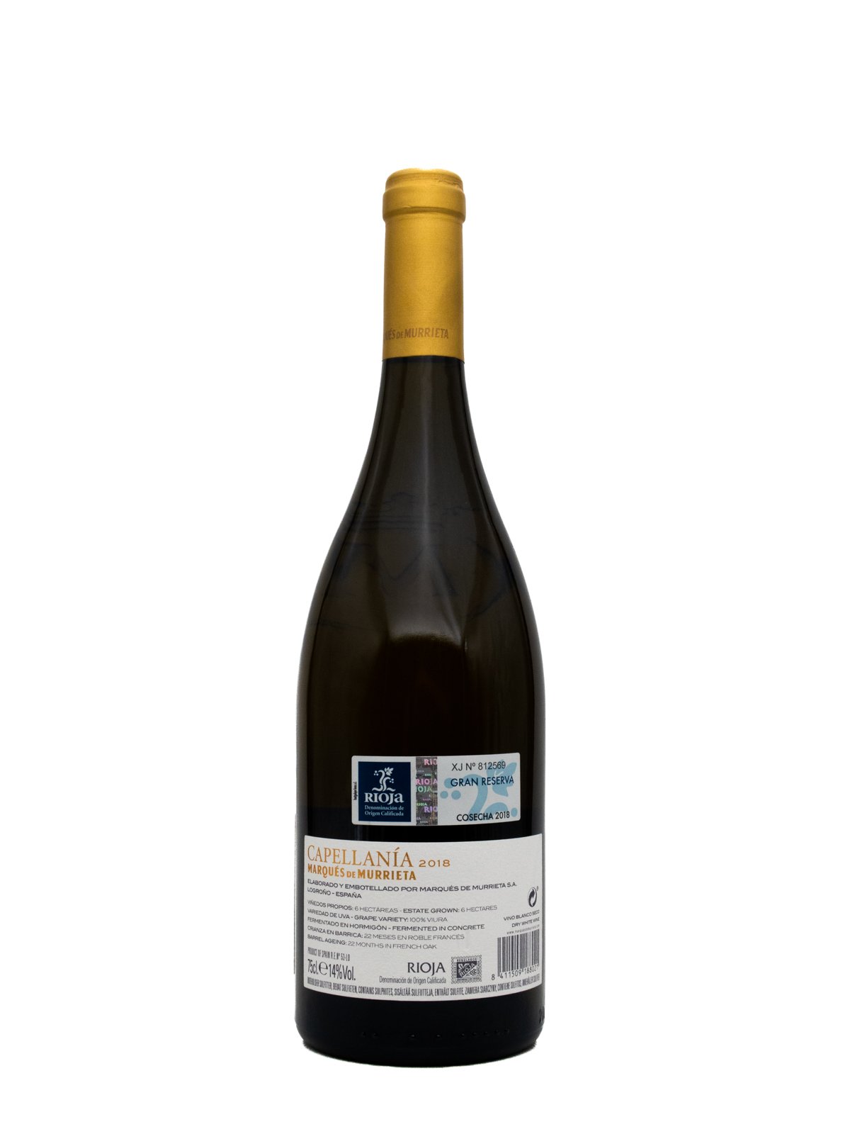 MARQUES DE MURIETTA CAPELLANIA