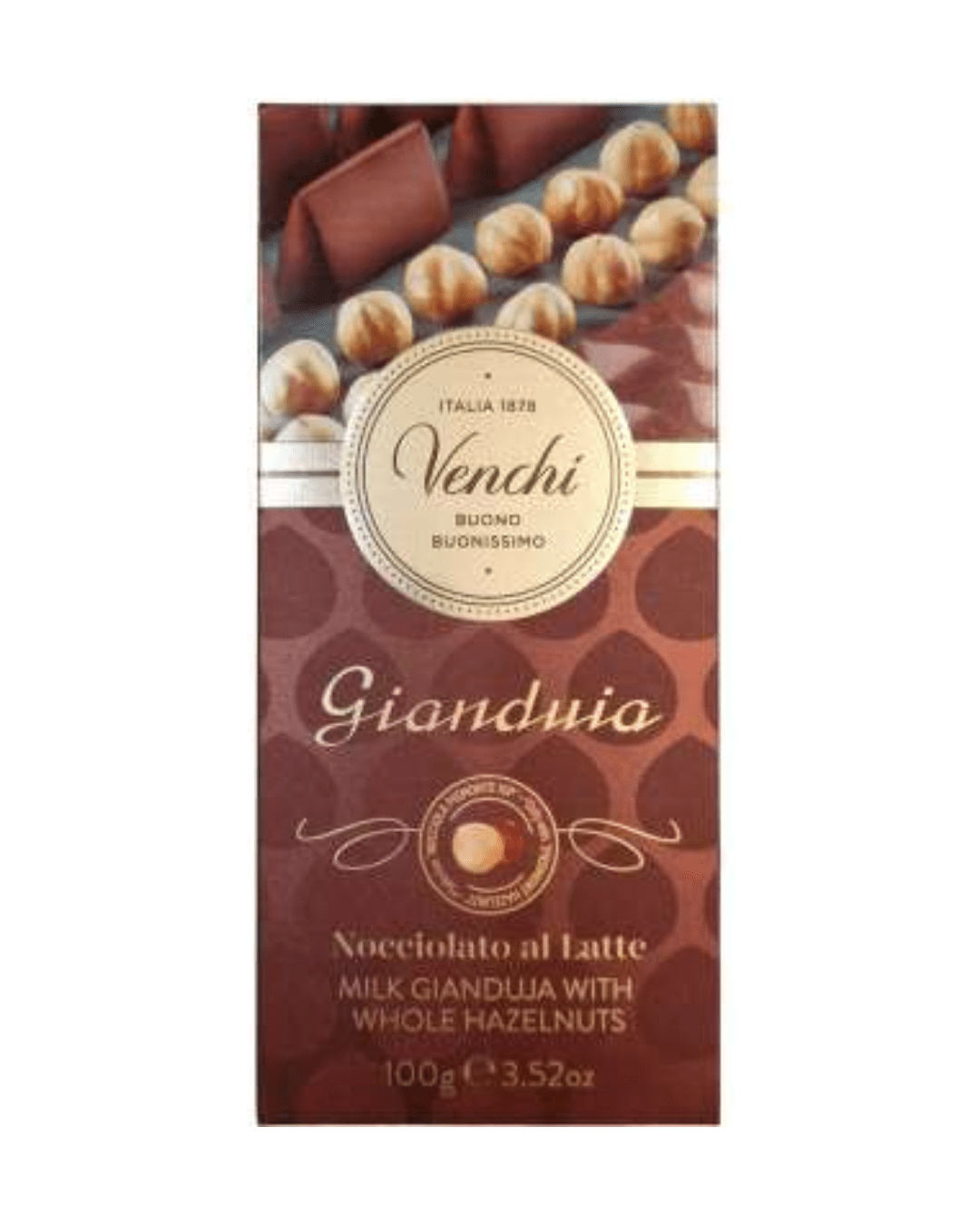 MILK GIANDUJA BAR 100gr