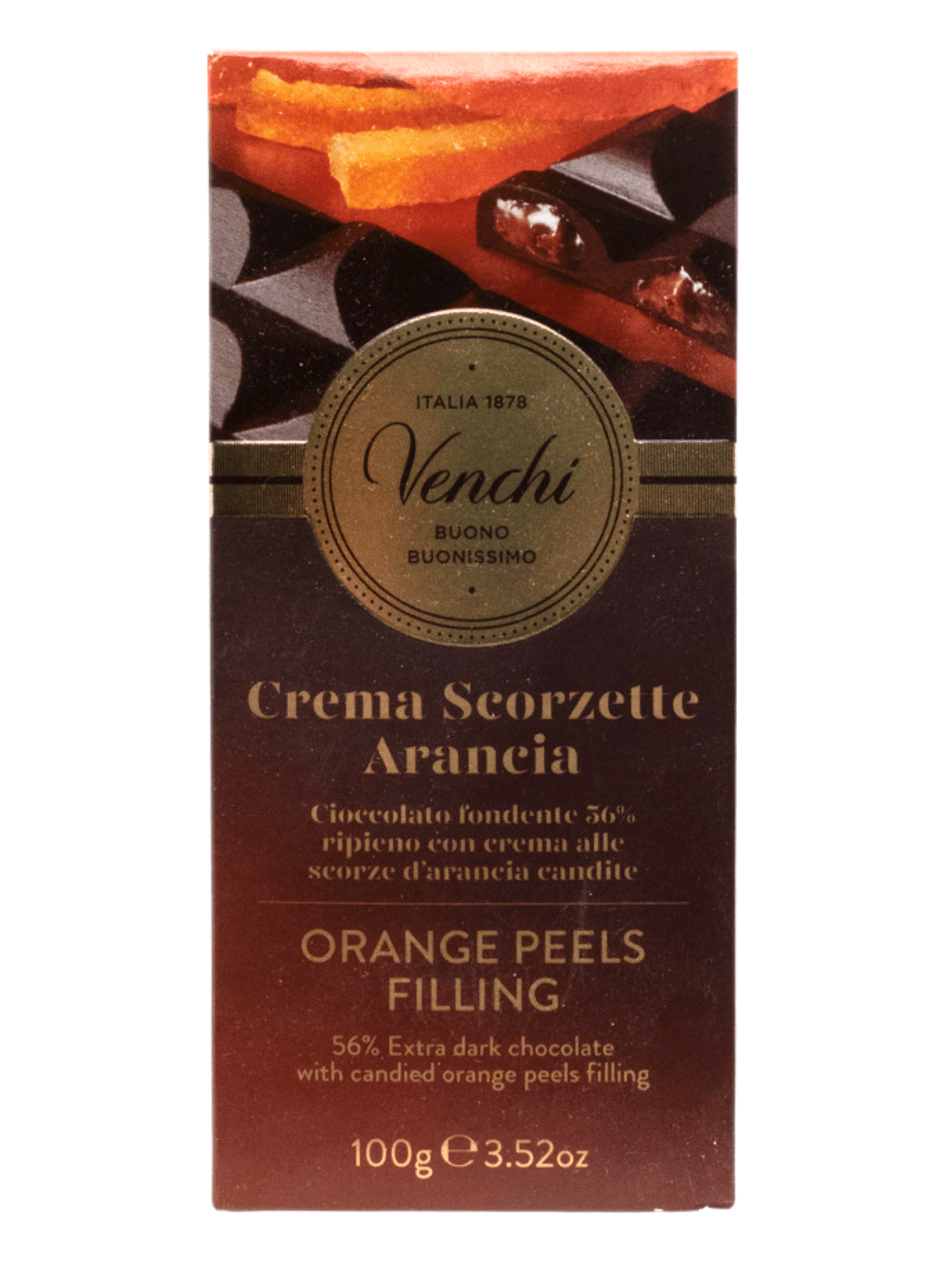 ORANGE FILLED BAR 100gr