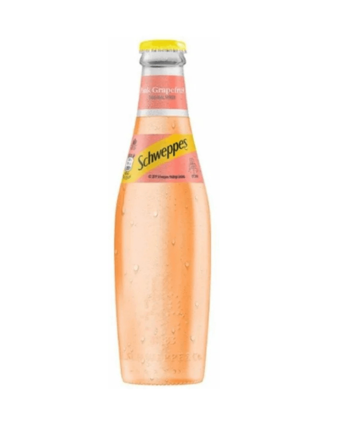 SCHWEPPES PINK GRAPEFRUIT SODA WATER RB