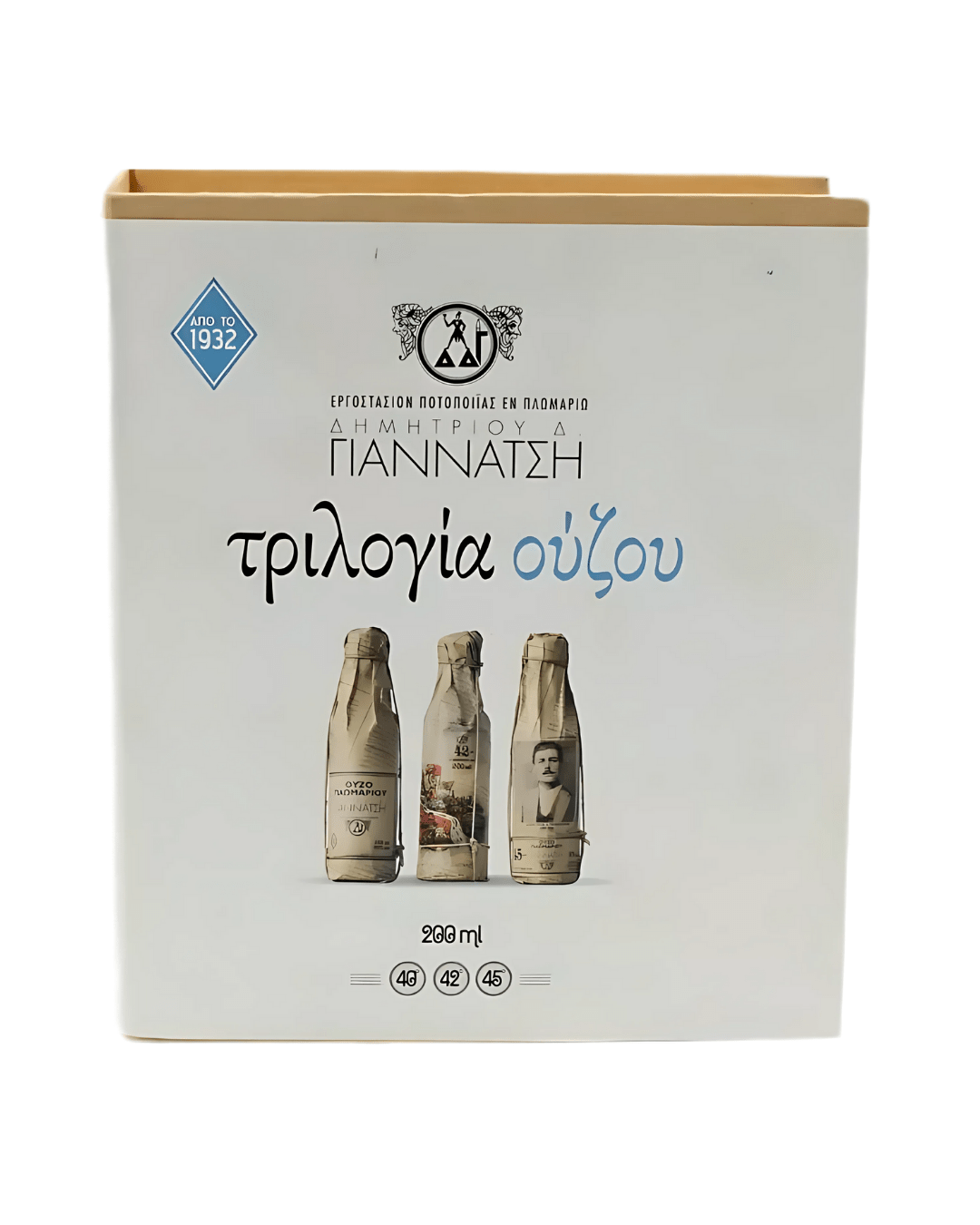 ΟΥΖΟ ΓΙΑΝΝΑΤΣΗ RETRO  ΣΕ ΣΥΛΛΕΚΤΙΚΗ ΚΑΣΕΤΙΝΑ