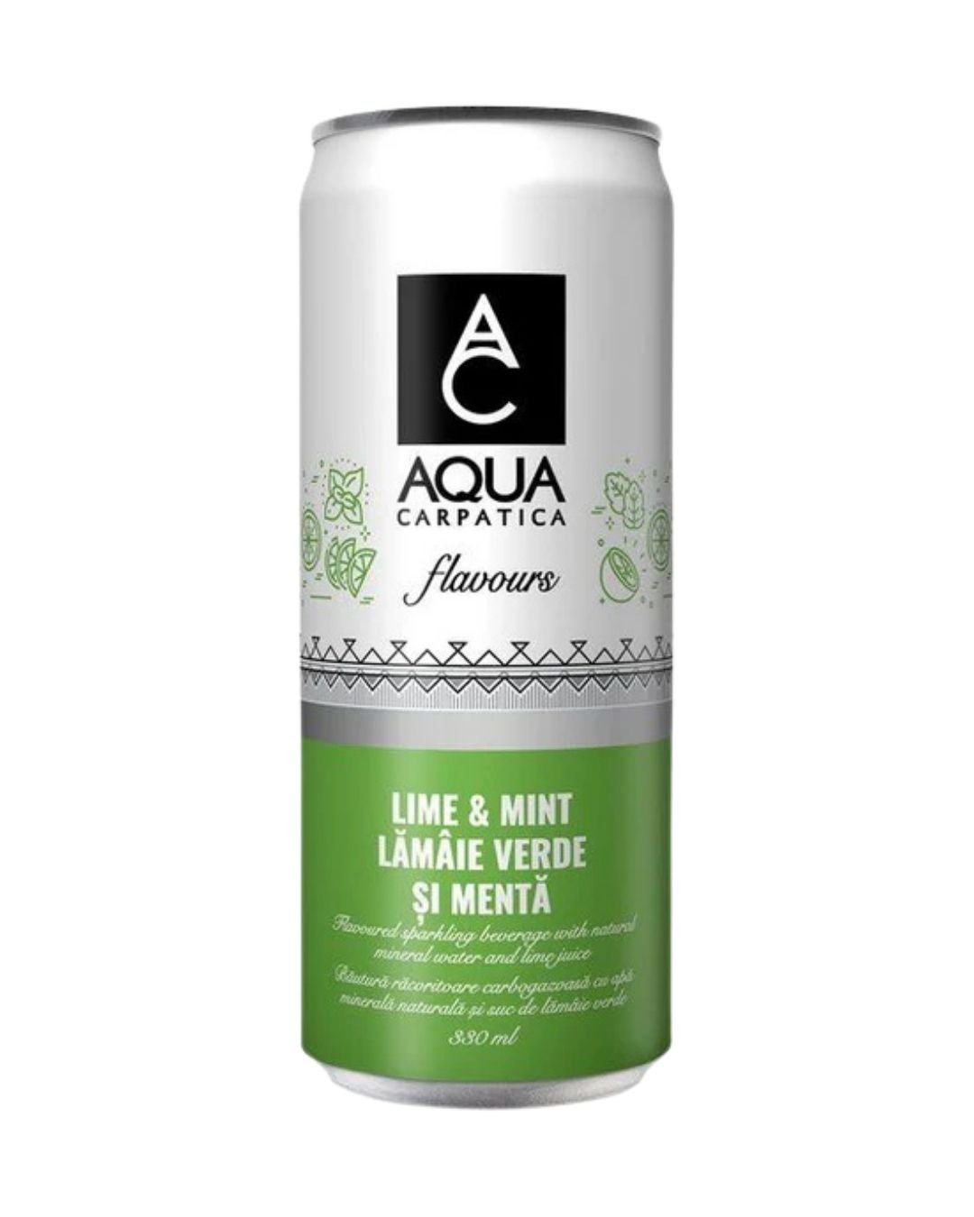 AQUA CARPATICA SPARKLING LIME & MINT