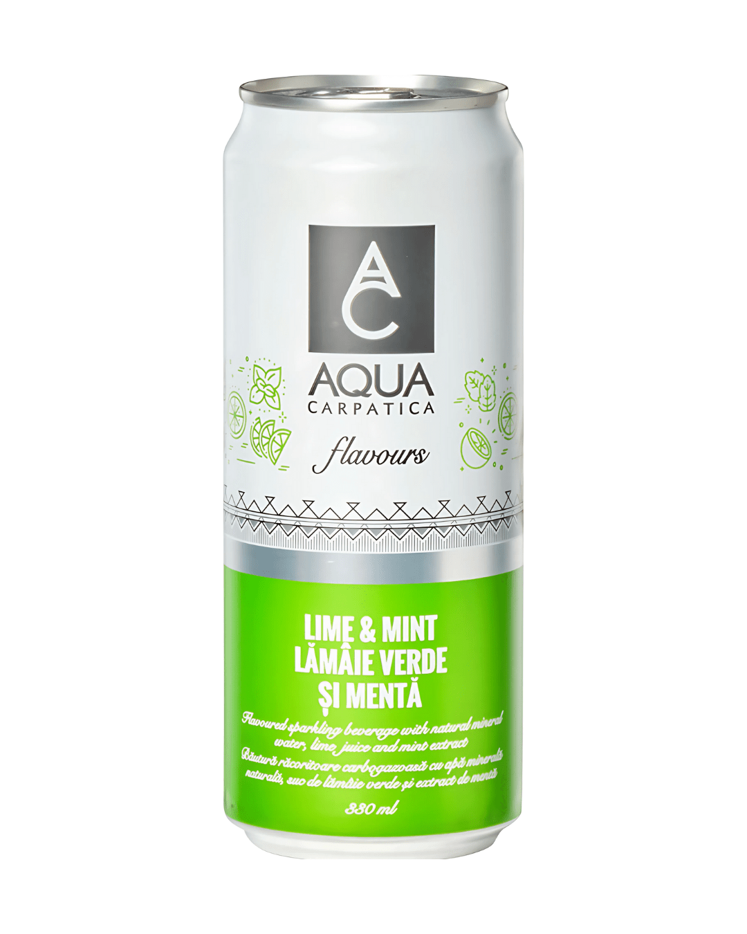 AQUA CARPATICA SPARKLING LIME & MINT