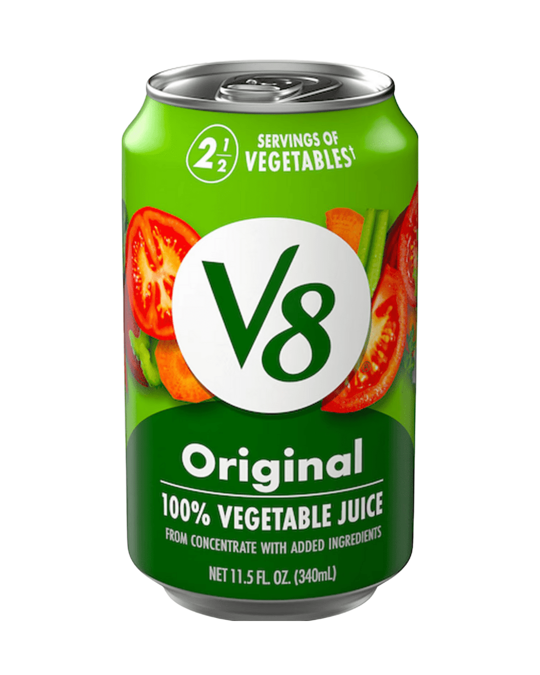V8 VEGETABLE JUICE CAN