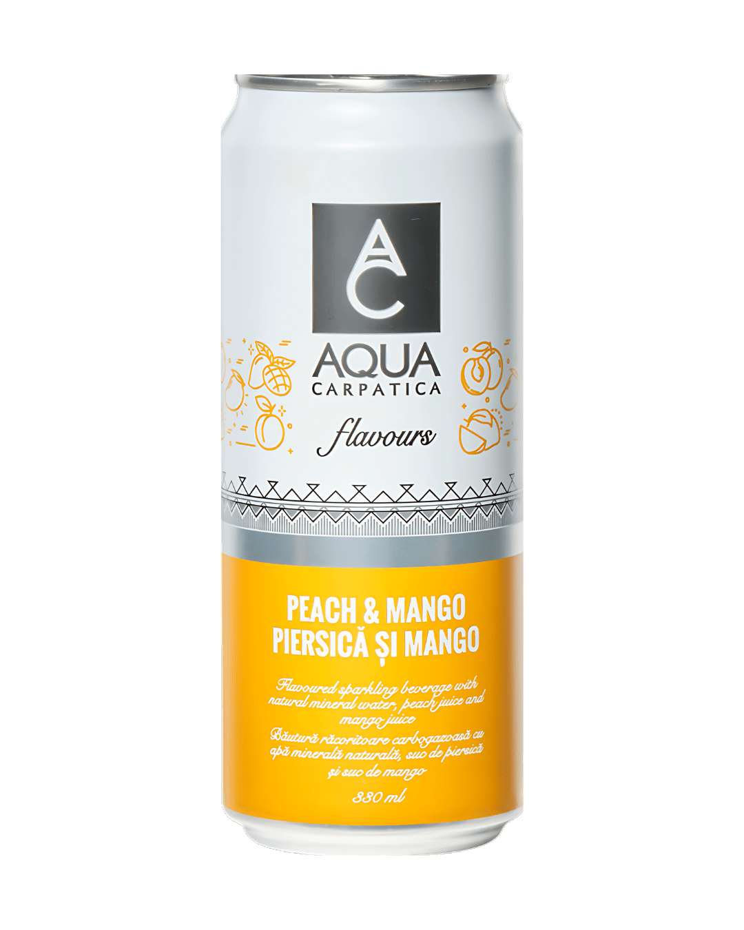 AQUA CARPATICA SPARKLING PEACH & MANGO